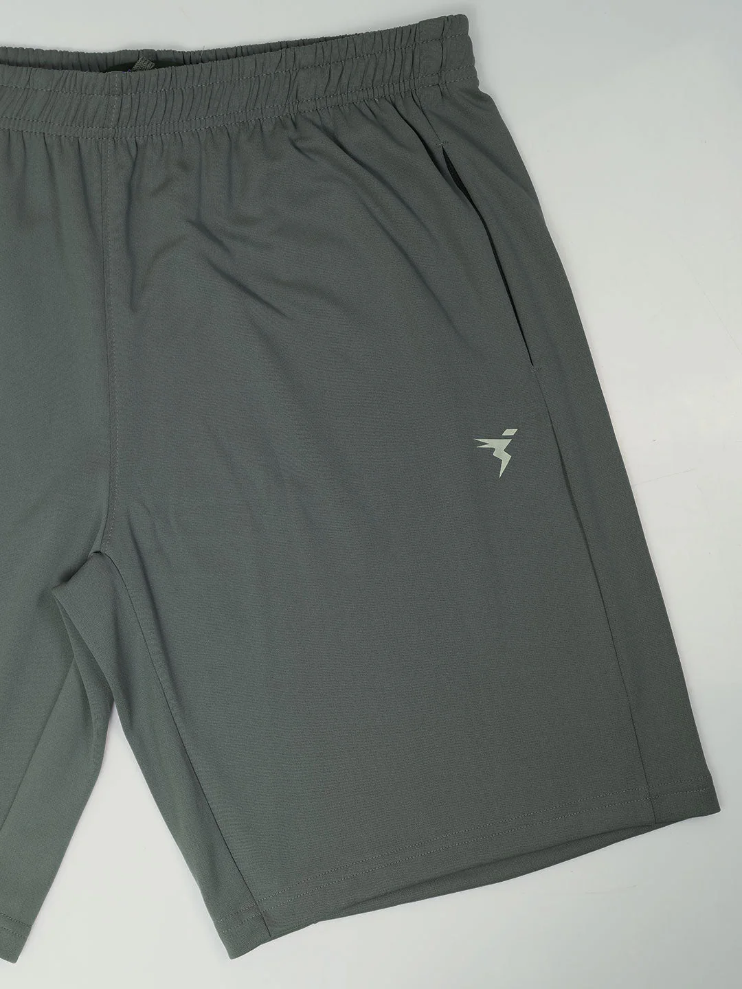 Men Plus Size Solid Slim Fit Active Shorts with TECHNO DRY - Image 7