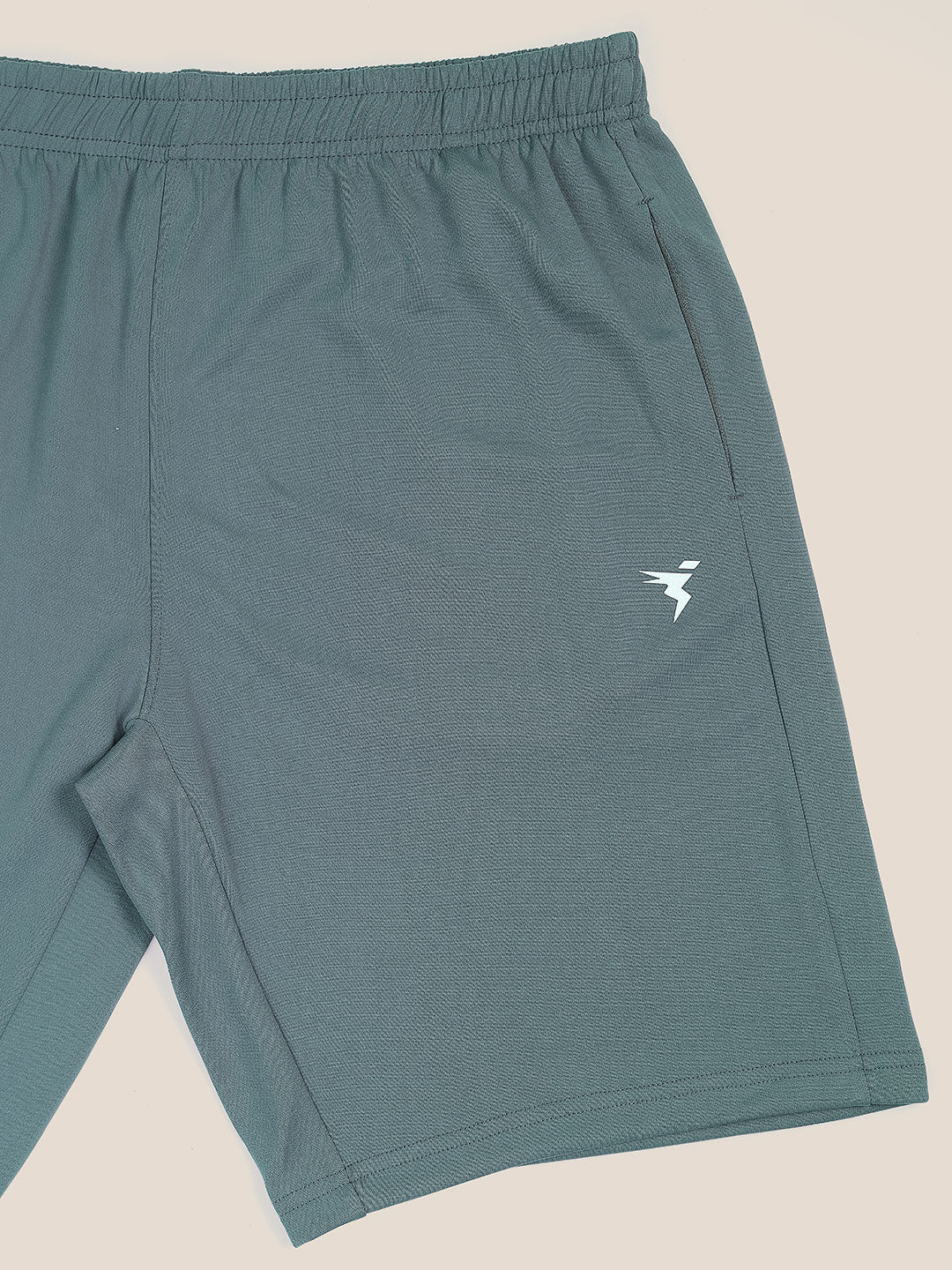 Men Plus Size Solid Slim Fit Active Shorts with TECHNO DRY - Image 6