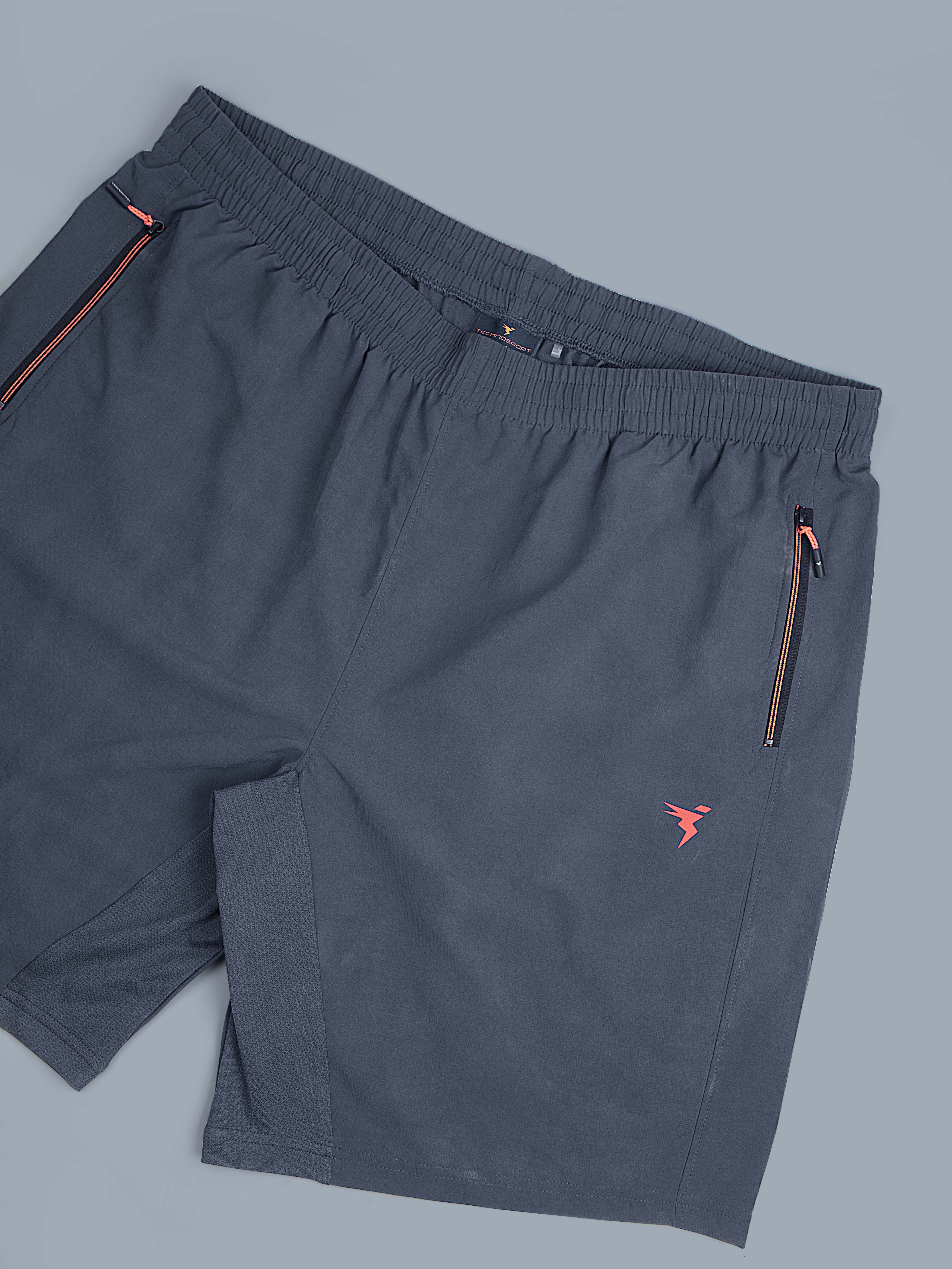 Men Plus Size Solid Slim Fit Shorts with TECHNOLITE - Image 5