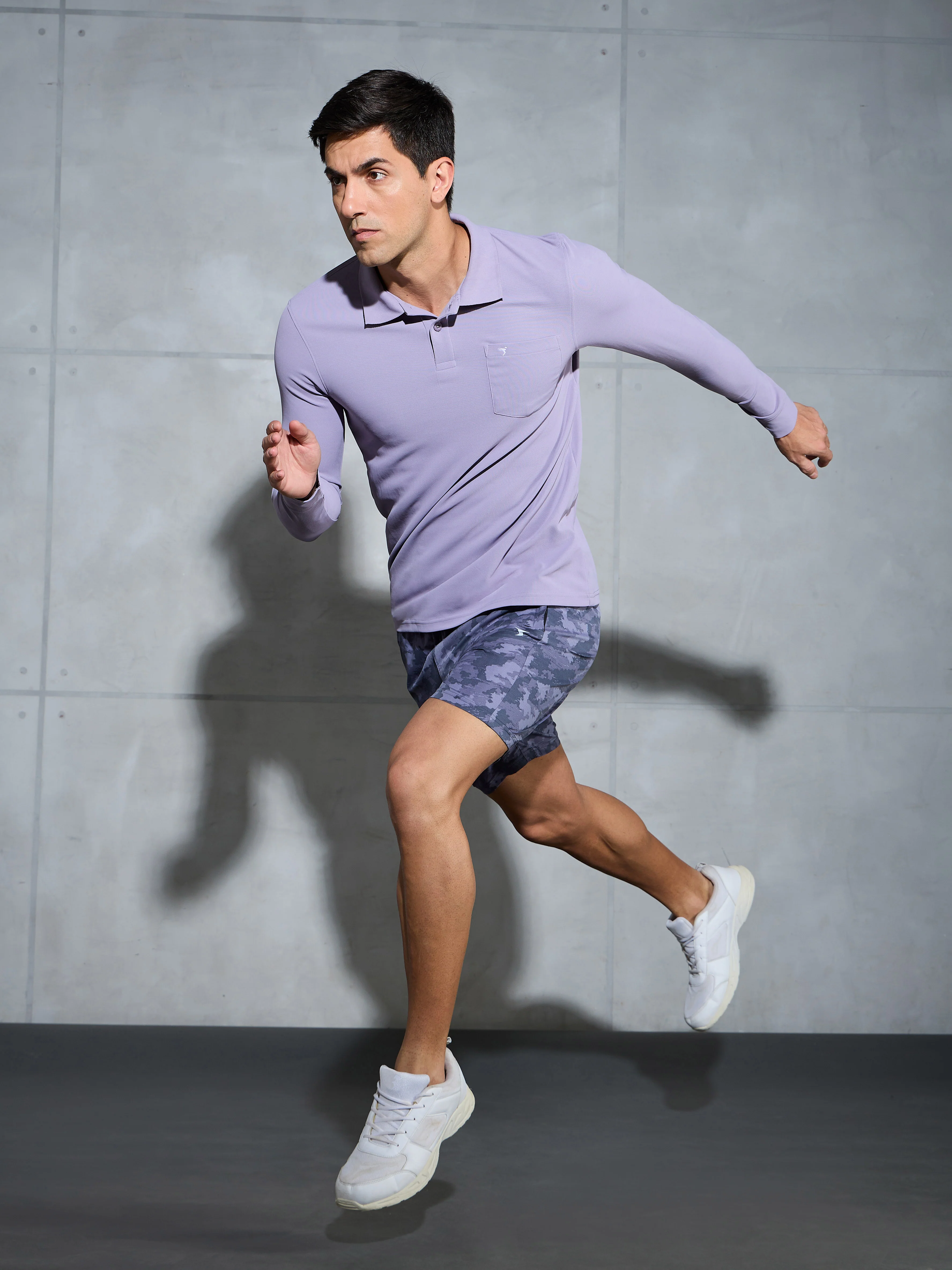 Men Printed Regular Fit Shorts with TS LYTRA - Image 5