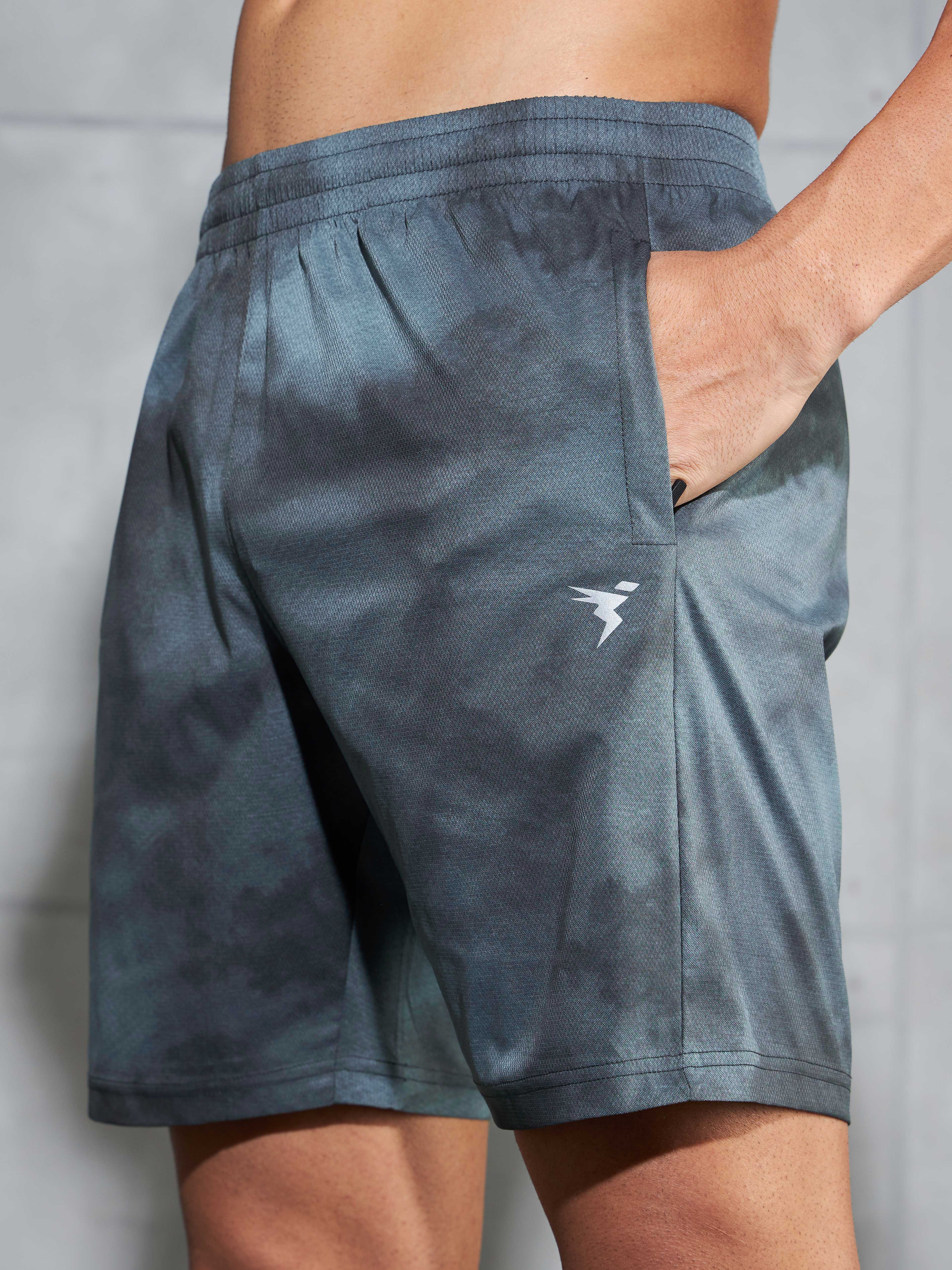 Men Printed Regular Fit Shorts with TS LYTRA - Image 6