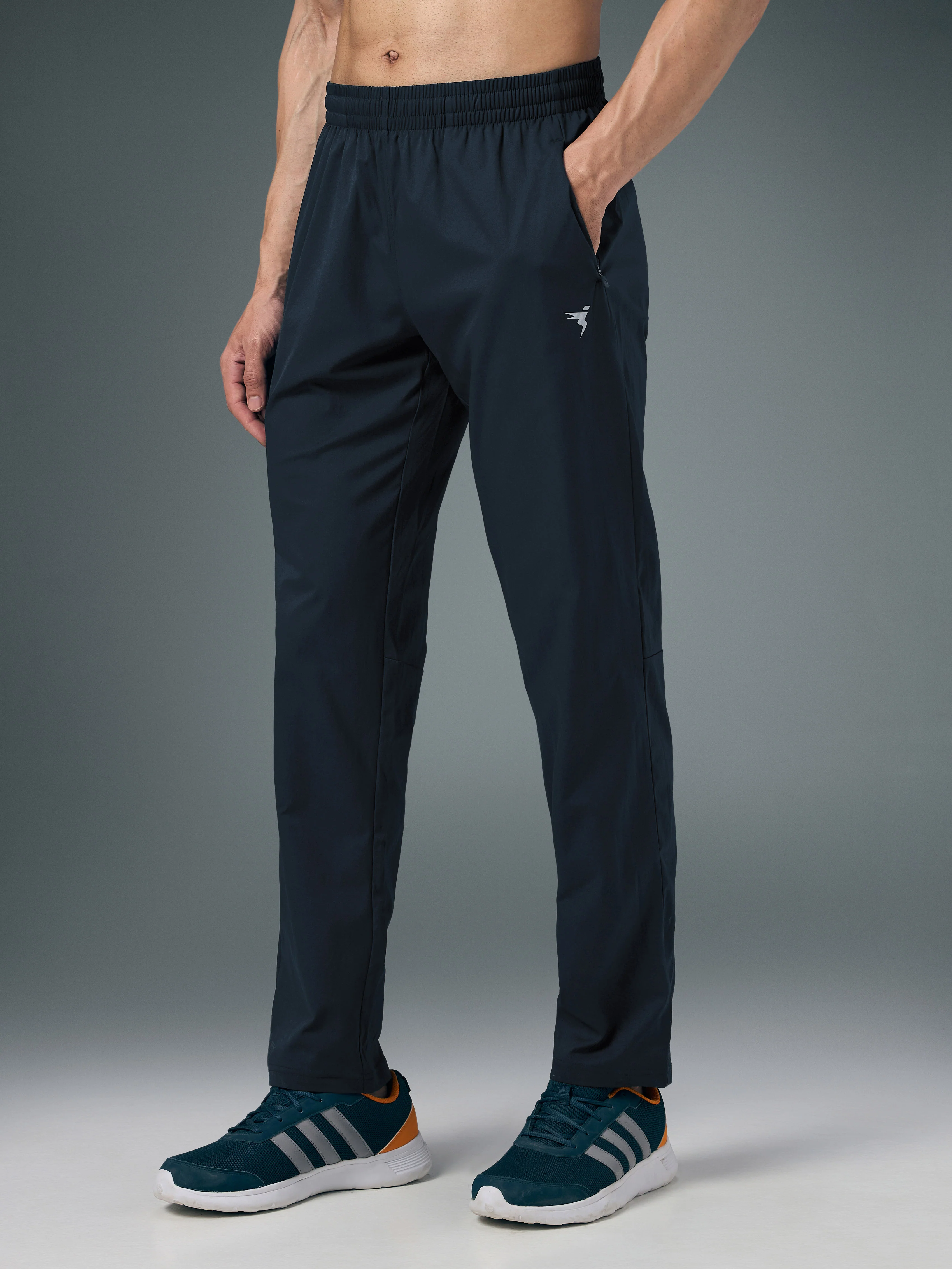 Men Regular Fit Trackpants with TS FLEXI - Image 4