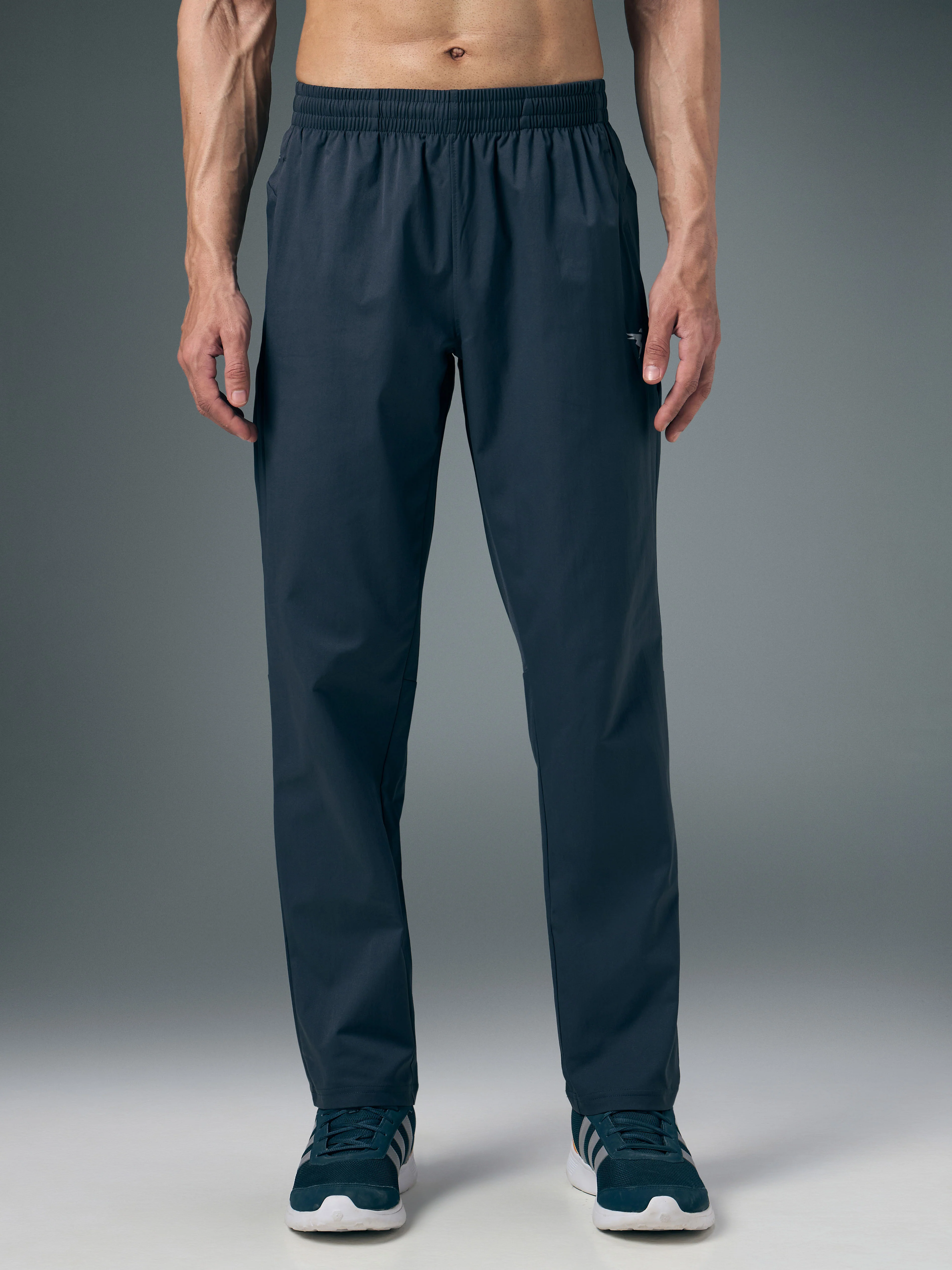 Men Regular Fit Trackpants with TS FLEXI - Image 2