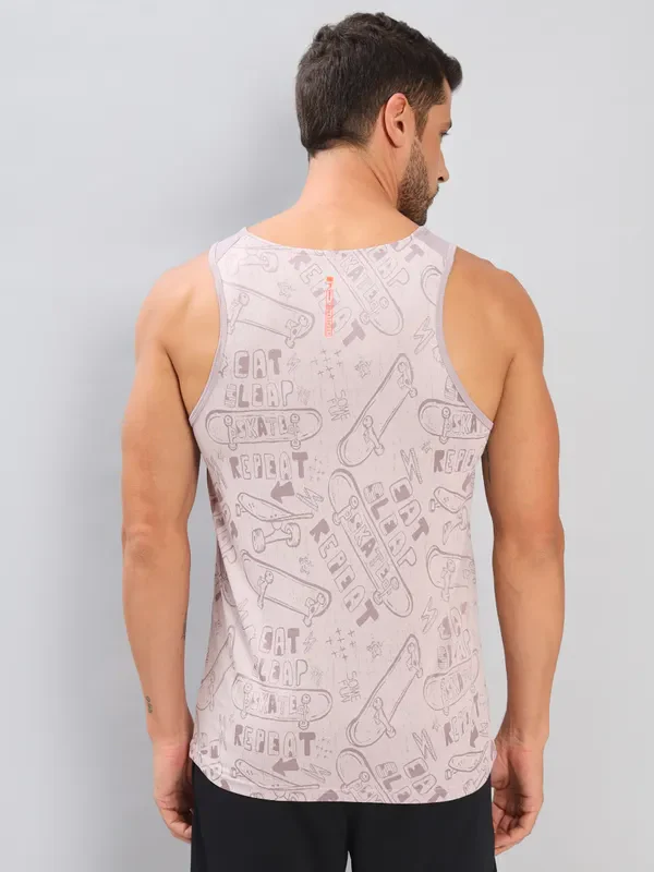 Men Self Design Slim Fit Scoop Neck Innerwear Vest with DOUBLE COOL - Image 4