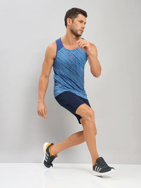 Men Self Design Slim Fit Scoop Neck Innerwear Vest with DOUBLE COOL - Image 2