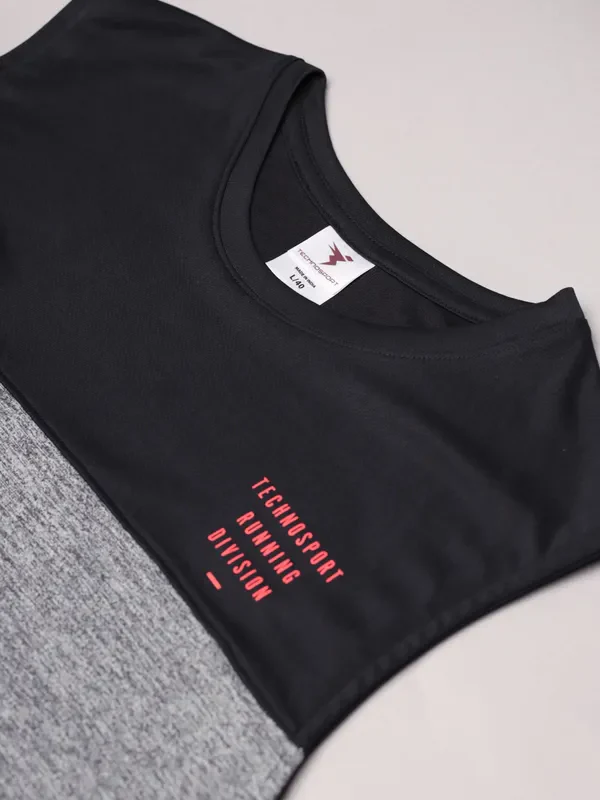 Men Melange Slim Fit Crew Neck Innerwear Vest with DOUBLE COOL - Image 7