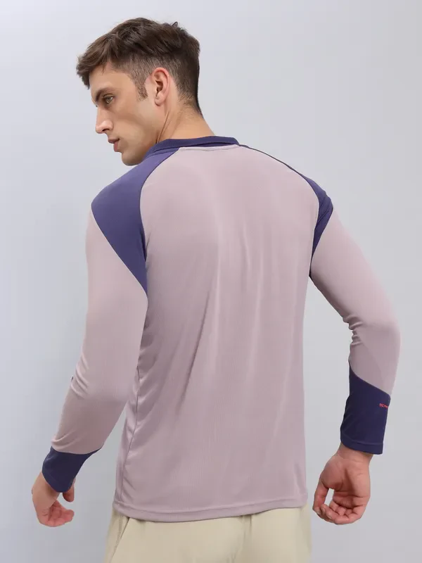 Men Colorblock Slim Fit Polo T-shirt with TECHNO COOL+ - Image 5