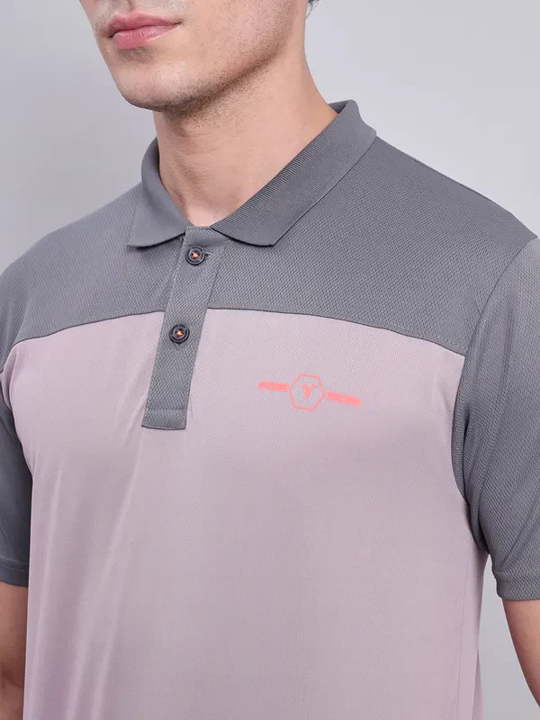 Men Colorblock Relax Fit Polo T-shirt with TECHNO COOL+ - Image 6