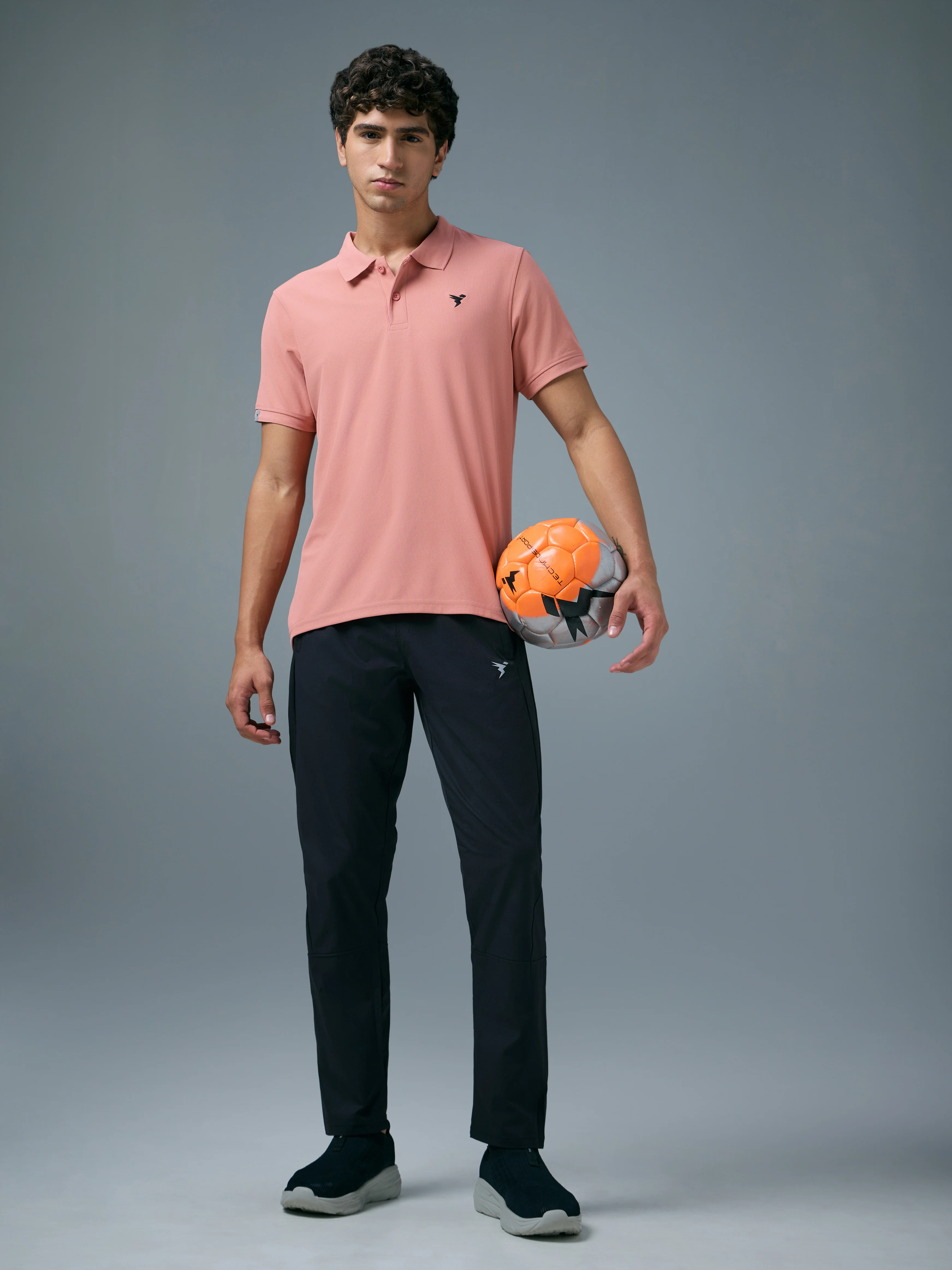 Men Solid Slim Fit Polo T-shirt with MATPIQ - Image 6