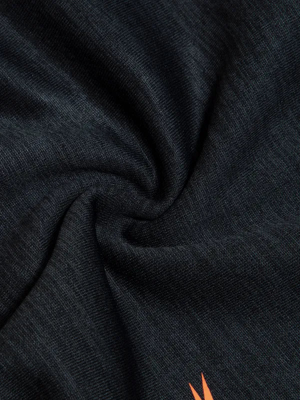 Men Melange Slim Fit Trackpants with TECHNO DRY - Image 8