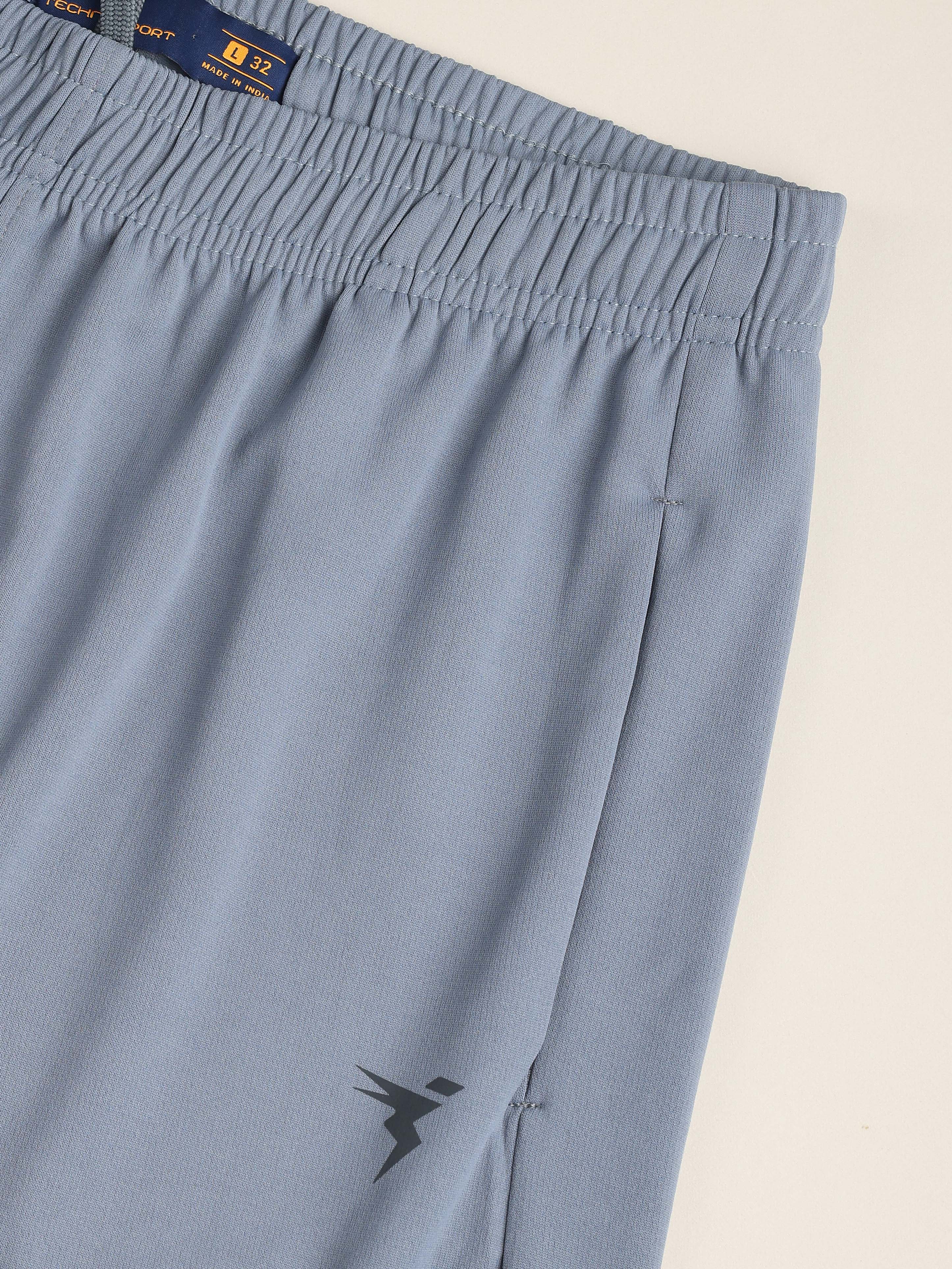 Men Solid Slim Fit Shorts with TECHNO DRY - Image 7