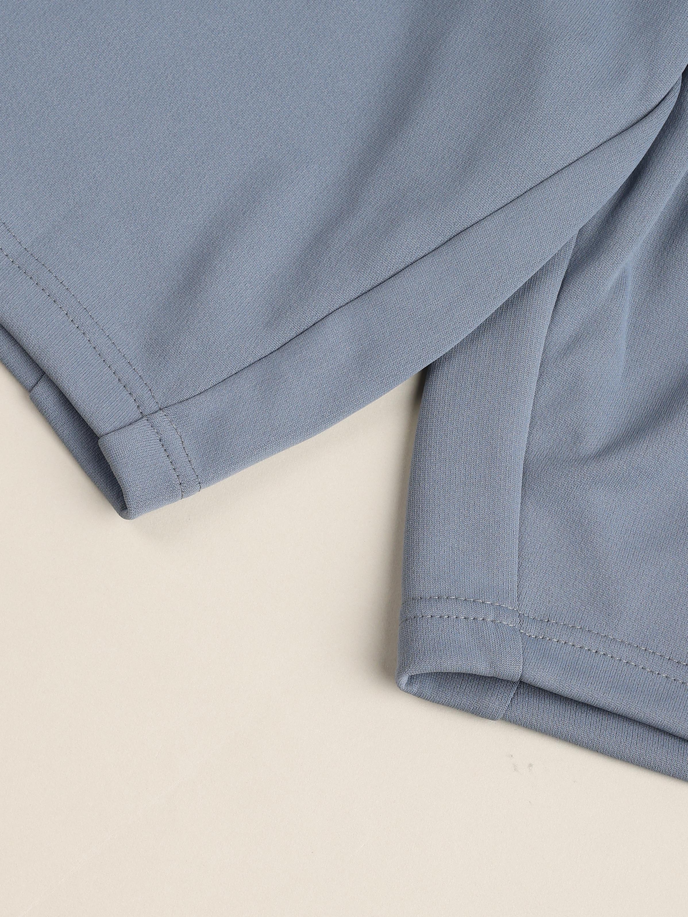 Men Solid Slim Fit Shorts with TECHNO DRY - Image 8
