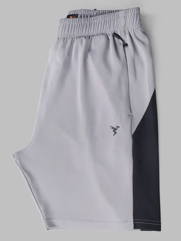 Men Colorblock Slim Fit Shorts with TECHNO DRY - Image 7