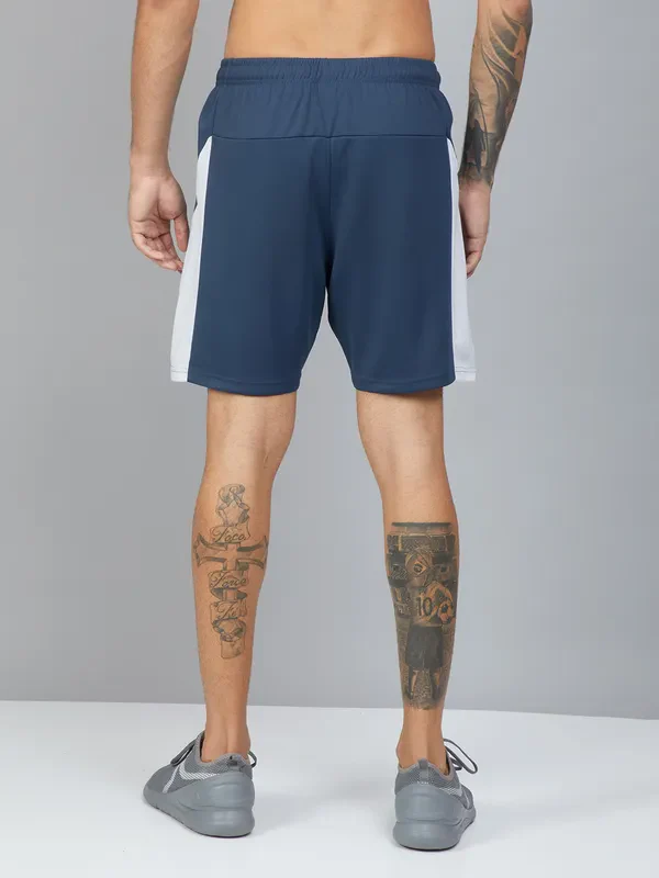 Men Colorblock Slim Fit Shorts with TECHNO DRY - Image 6
