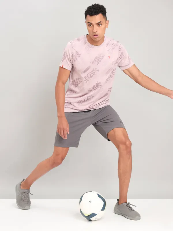 Men Solid Slim Fit Shorts with MATPIQ - Image 6