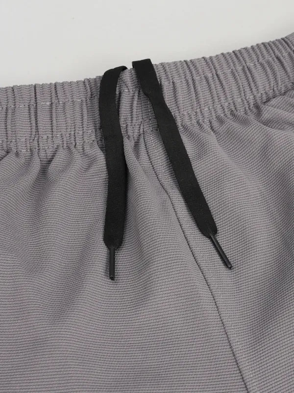 Men Solid Slim Fit Shorts with MATPIQ - Image 7