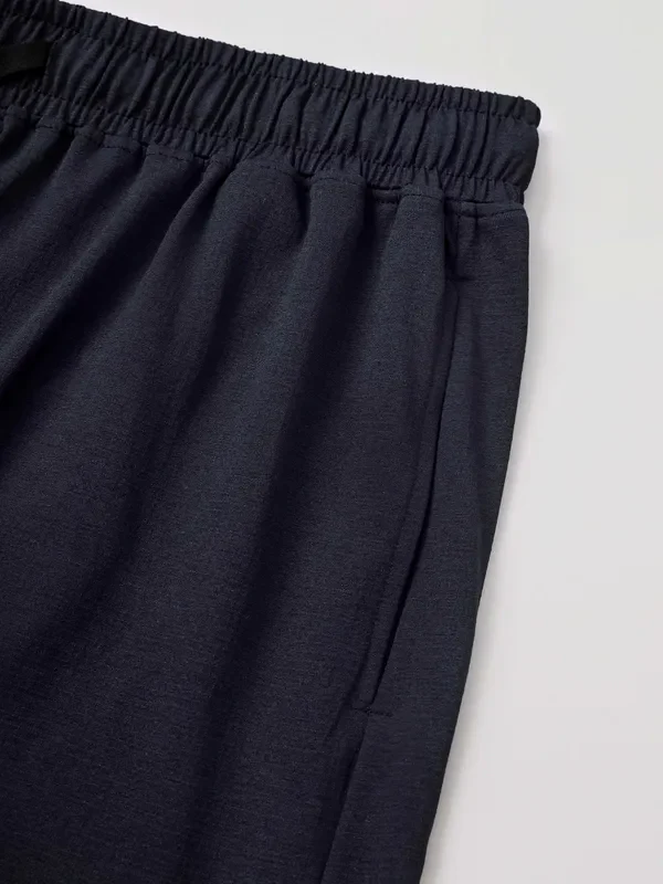 Men Solid Relax Fit Shorts with ELASTO LITE - Image 2