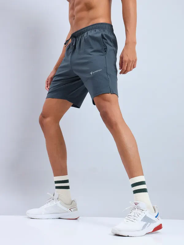 Men Solid Relax Fit Shorts with ELASTO LITE - Image 9