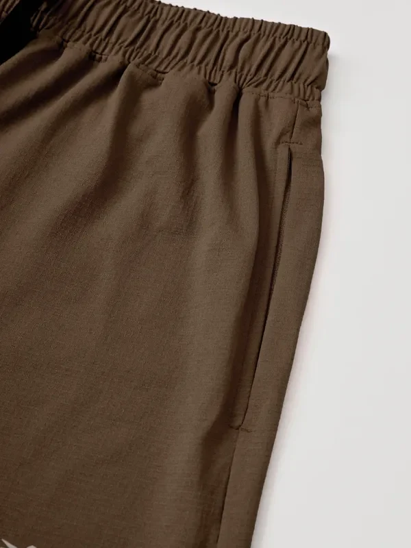 Men Solid Relax Fit Shorts with ELASTO LITE - Image 9