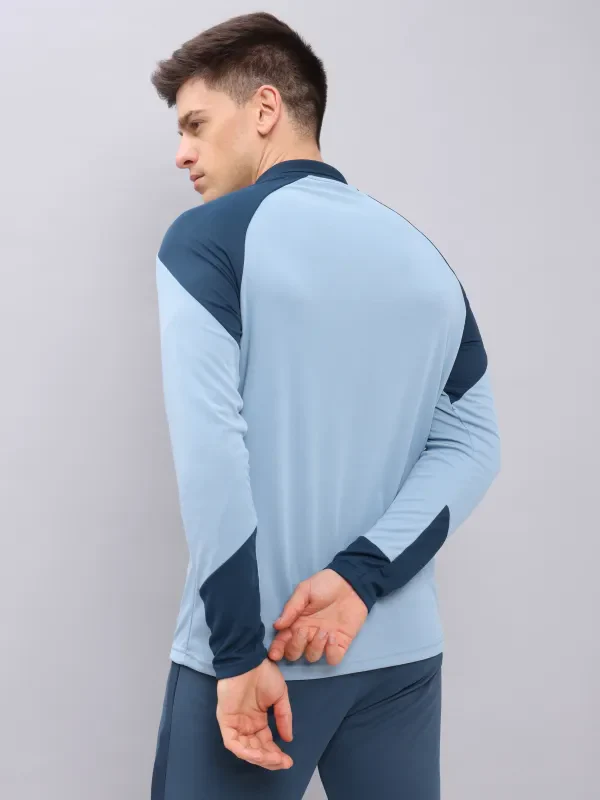 Men Colorblock Slim Fit Polo T-shirt with TECHNO COOL+ - Image 4
