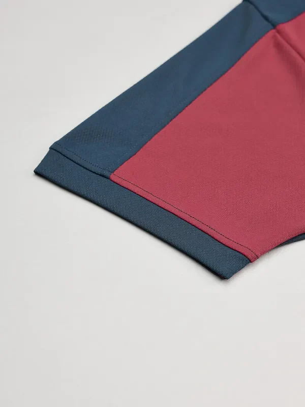 Men Colorblock Slim Fit Polo T-shirt with TECHNO COOL+ - Image 8
