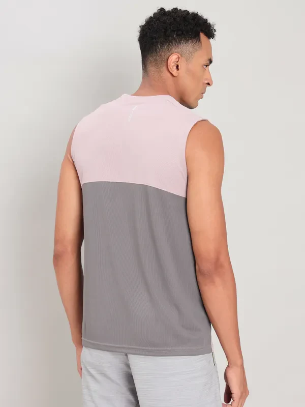 Men Solid Slim Fit Crew Neck Innerwear Vest with TECHNO COOL+ - Image 3