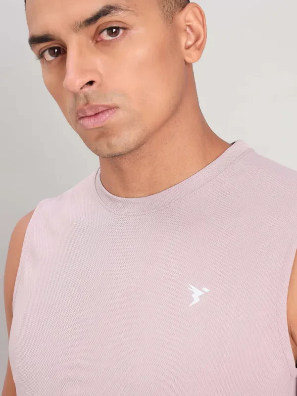 Men Solid Slim Fit Crew Neck Innerwear Vest with TECHNO COOL+ - Image 4
