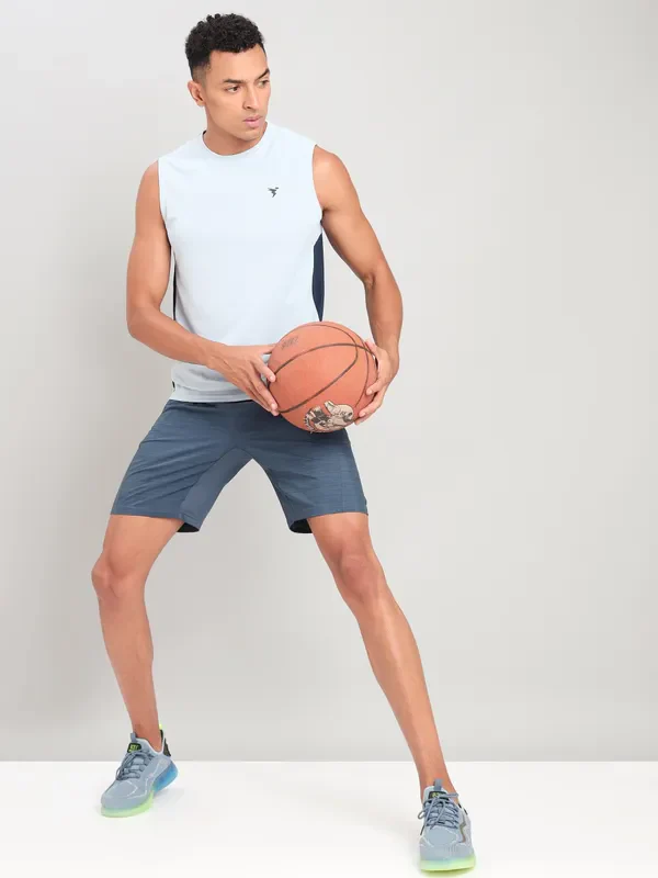 Men Solid Slim Fit Crew Neck Innerwear Vest with TECHNO COOL+ - Image 2