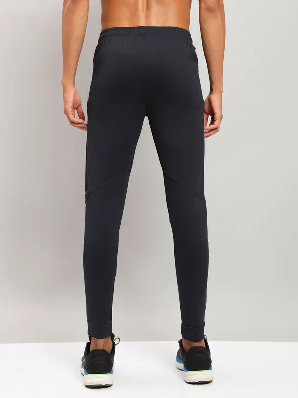 Men Solid Slim Fit Trackpants with TECHNO DRY - Image 7
