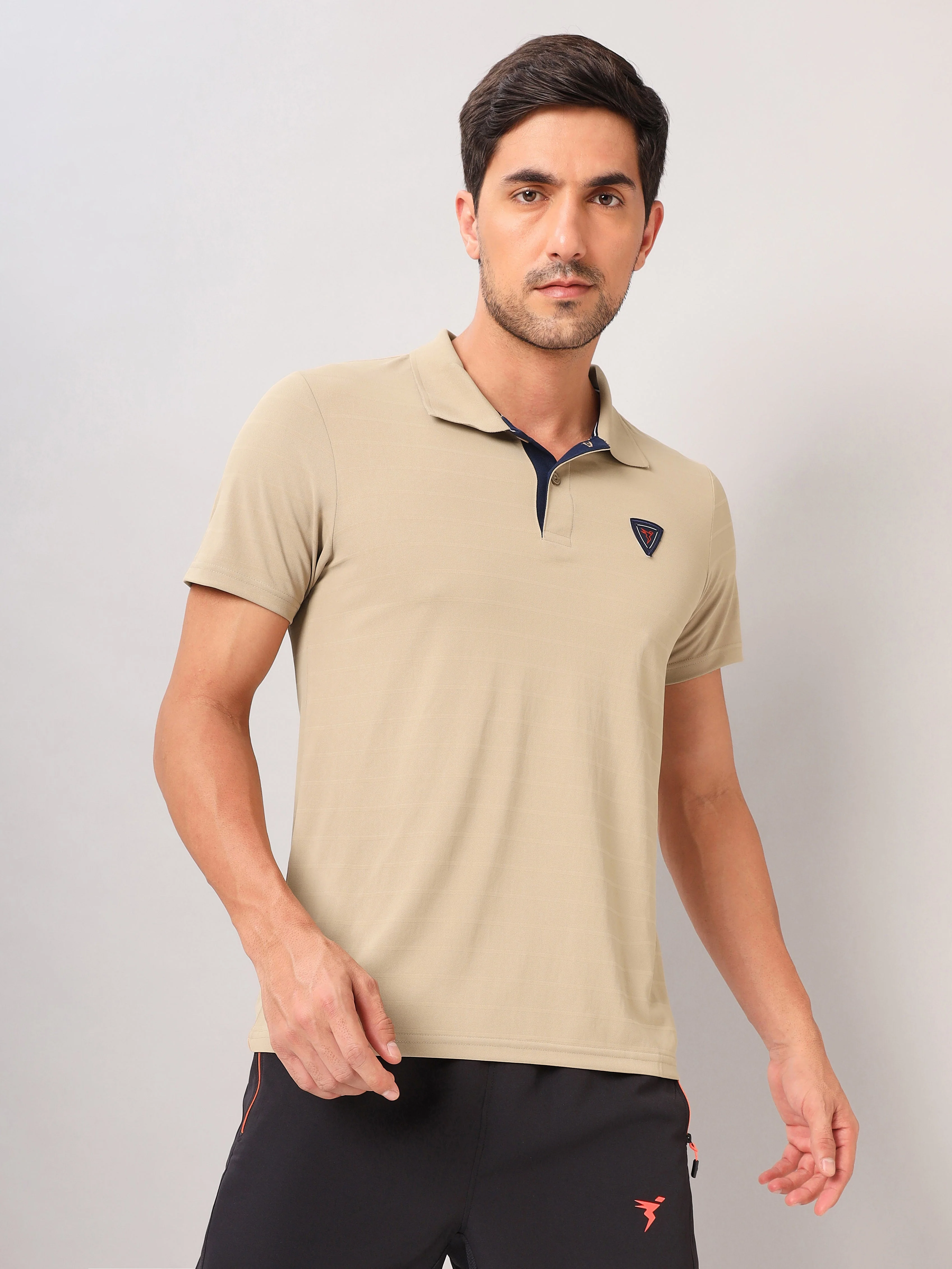 Men Self Design Slim Fit Polo T-shirt with AIRTEX STRIPES (Pack of 2) - Image 4
