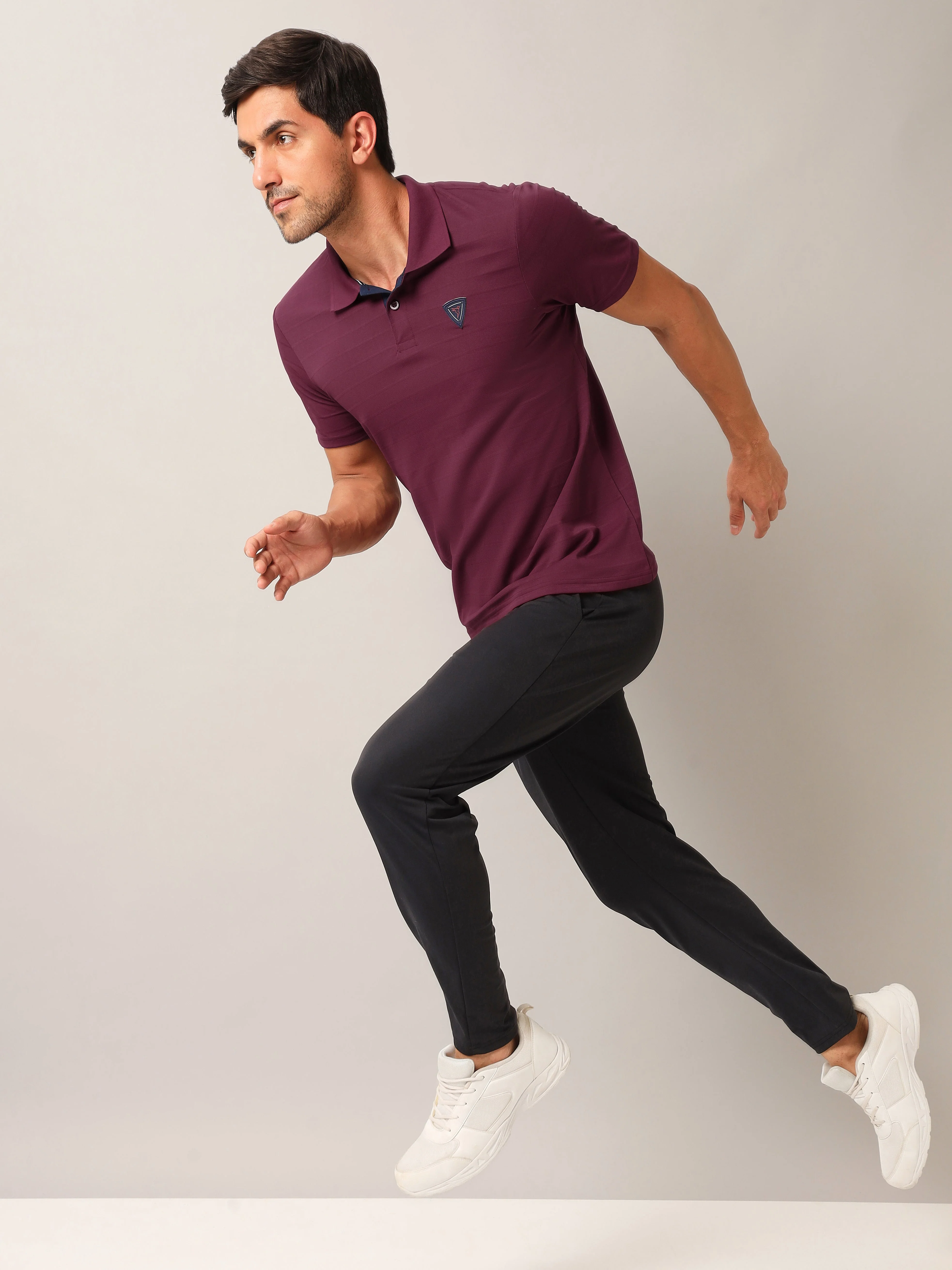 Men Self Design Slim Fit Polo T-shirt with AIRTEX STRIPES (Pack of 2) - Image 6