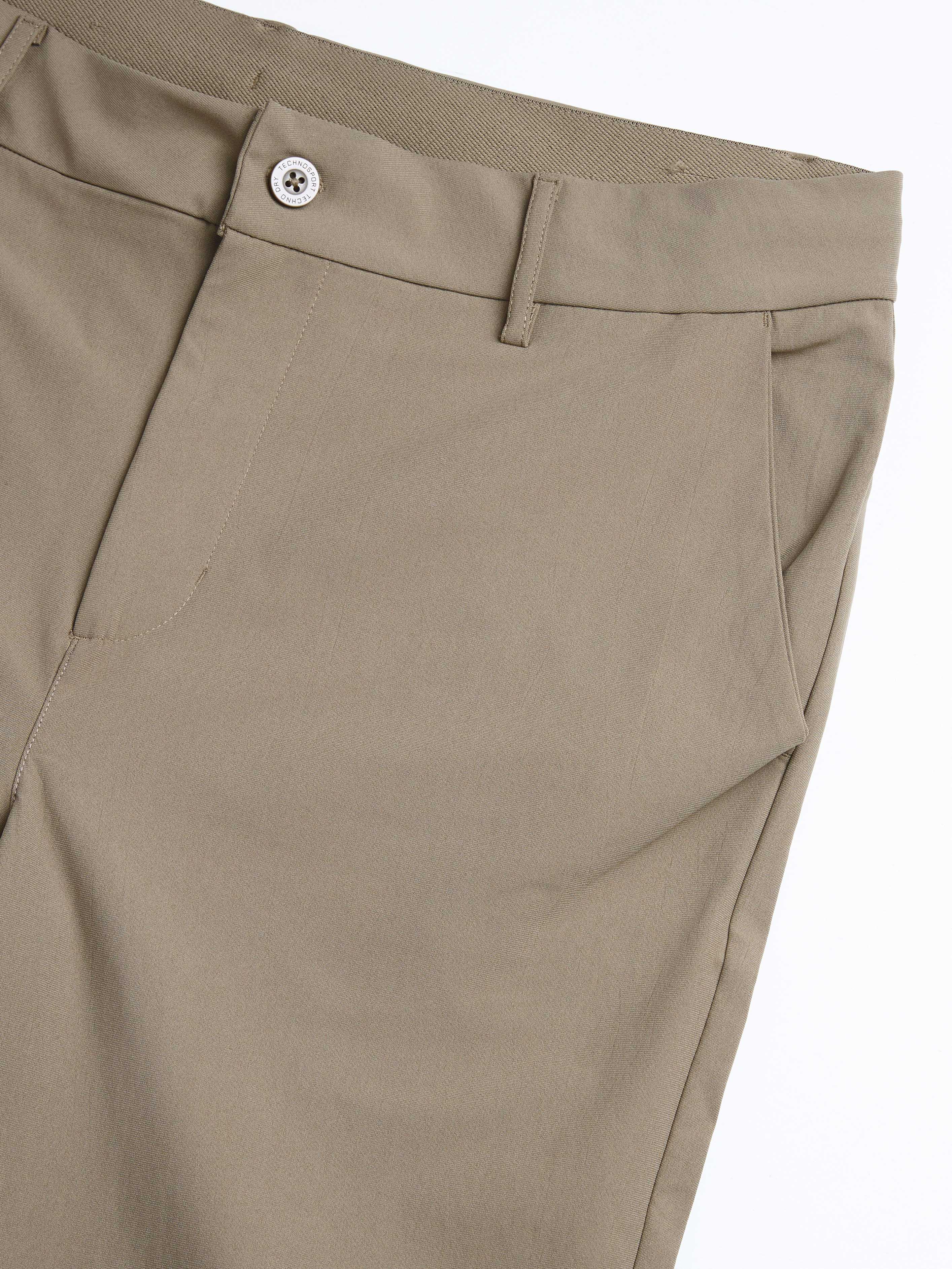 Men Semi-Formal Solid Straight Fit Trousers Pants with DURACOOL+ - Image 8