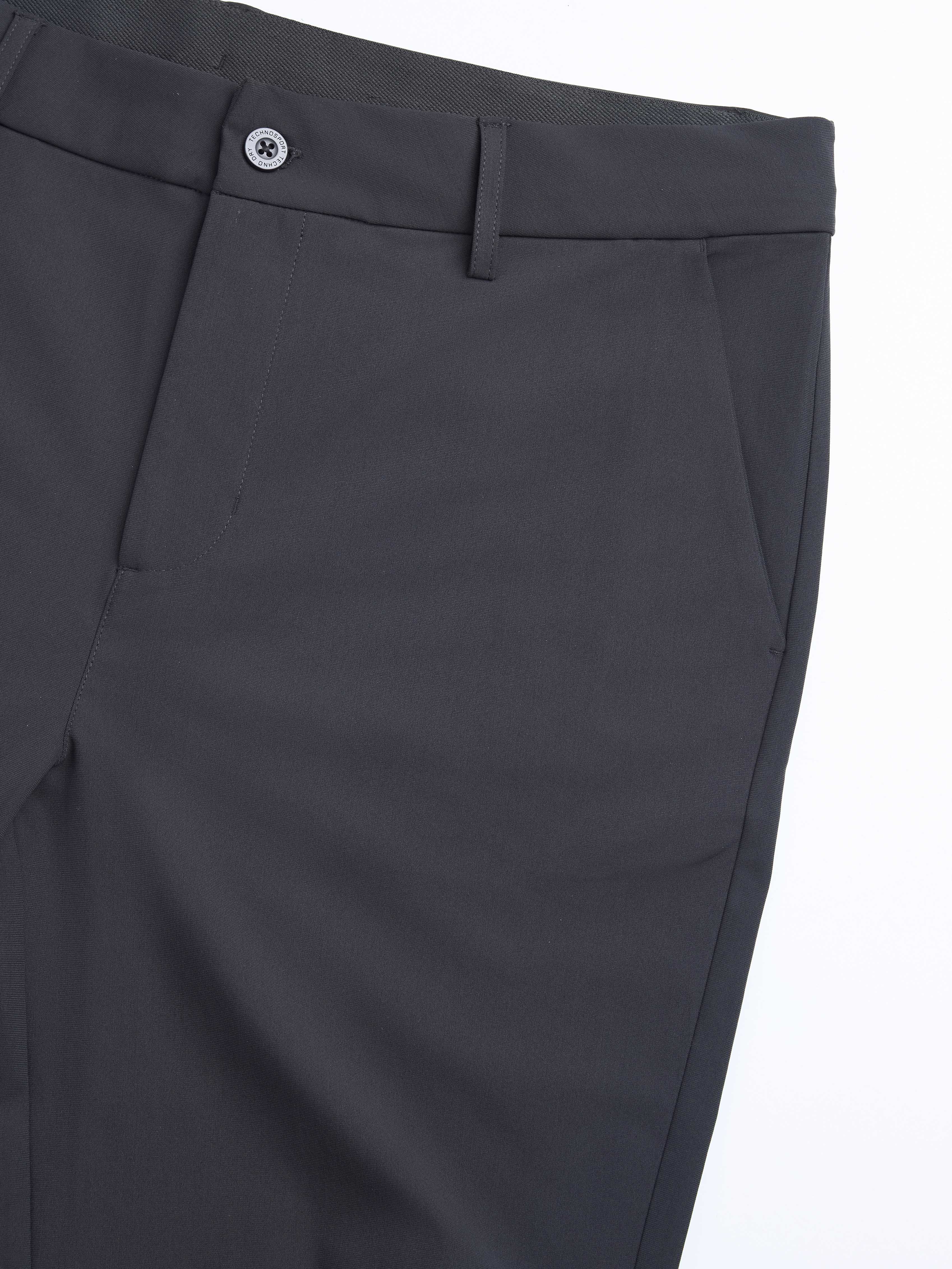 Men Semi-Formal Solid Straight Fit Trousers Pants with DURACOOL+ - Image 8