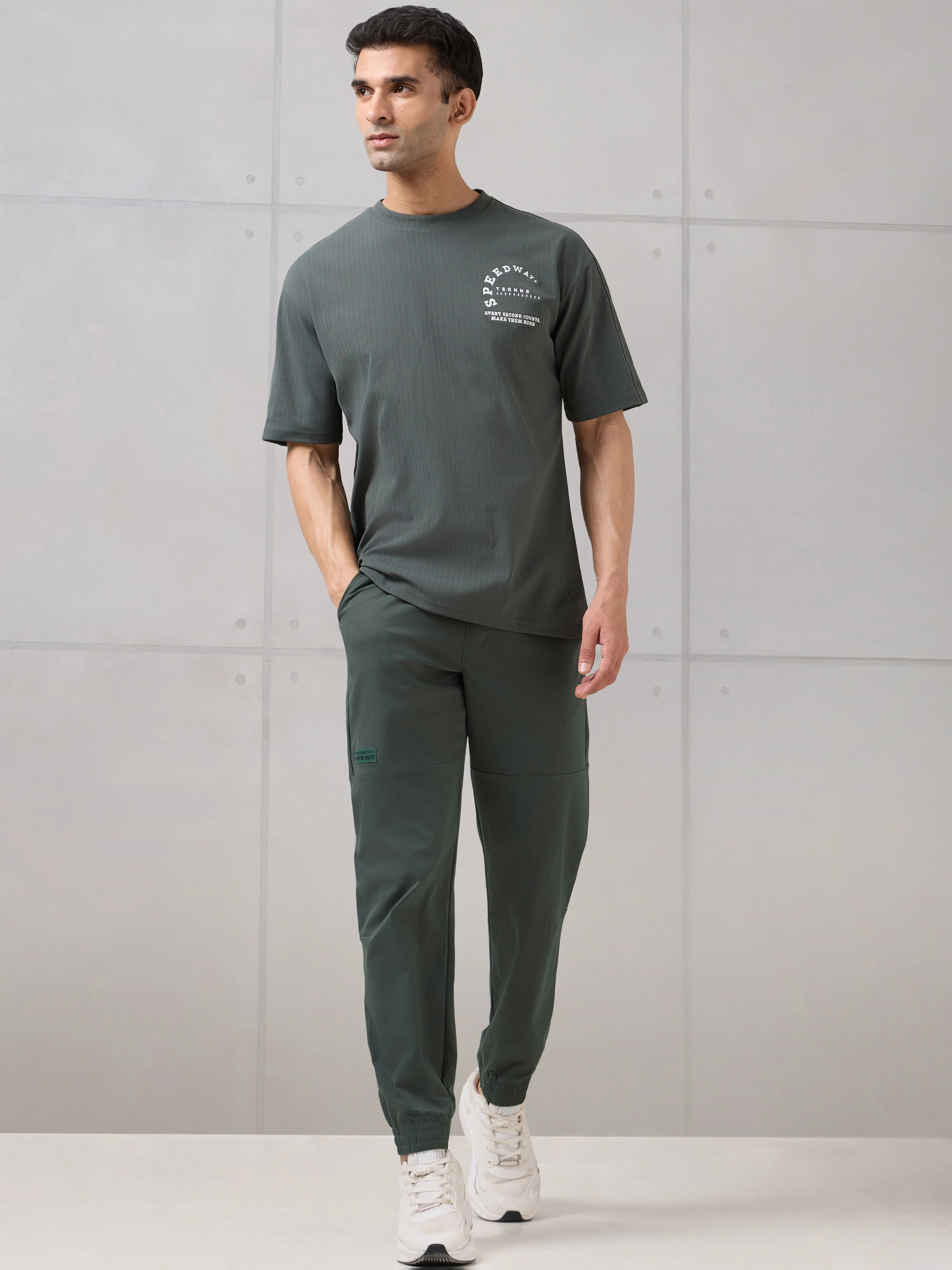 Men Slim Fit Active Out Joggers with TS FLEXI - Image 5