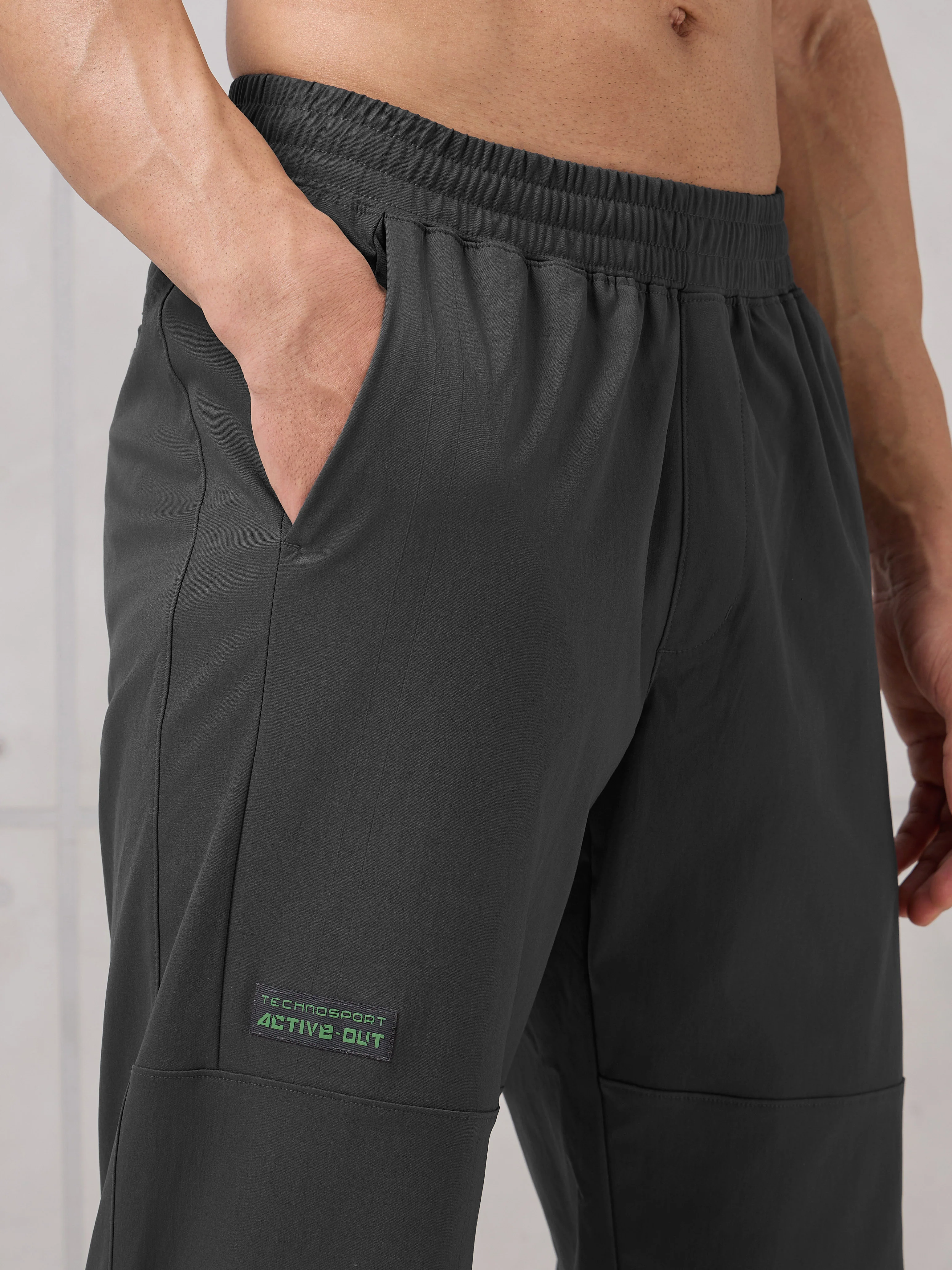 Men Slim Fit Active Out Joggers with TS FLEXI - Image 6