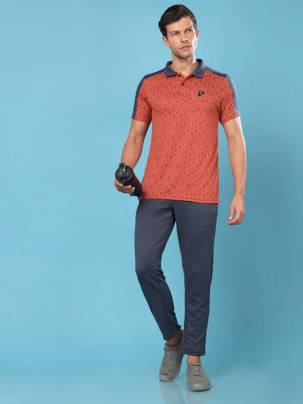 Men Slim Polo Neck T-shirt with DOUBLECOOL - Image 4