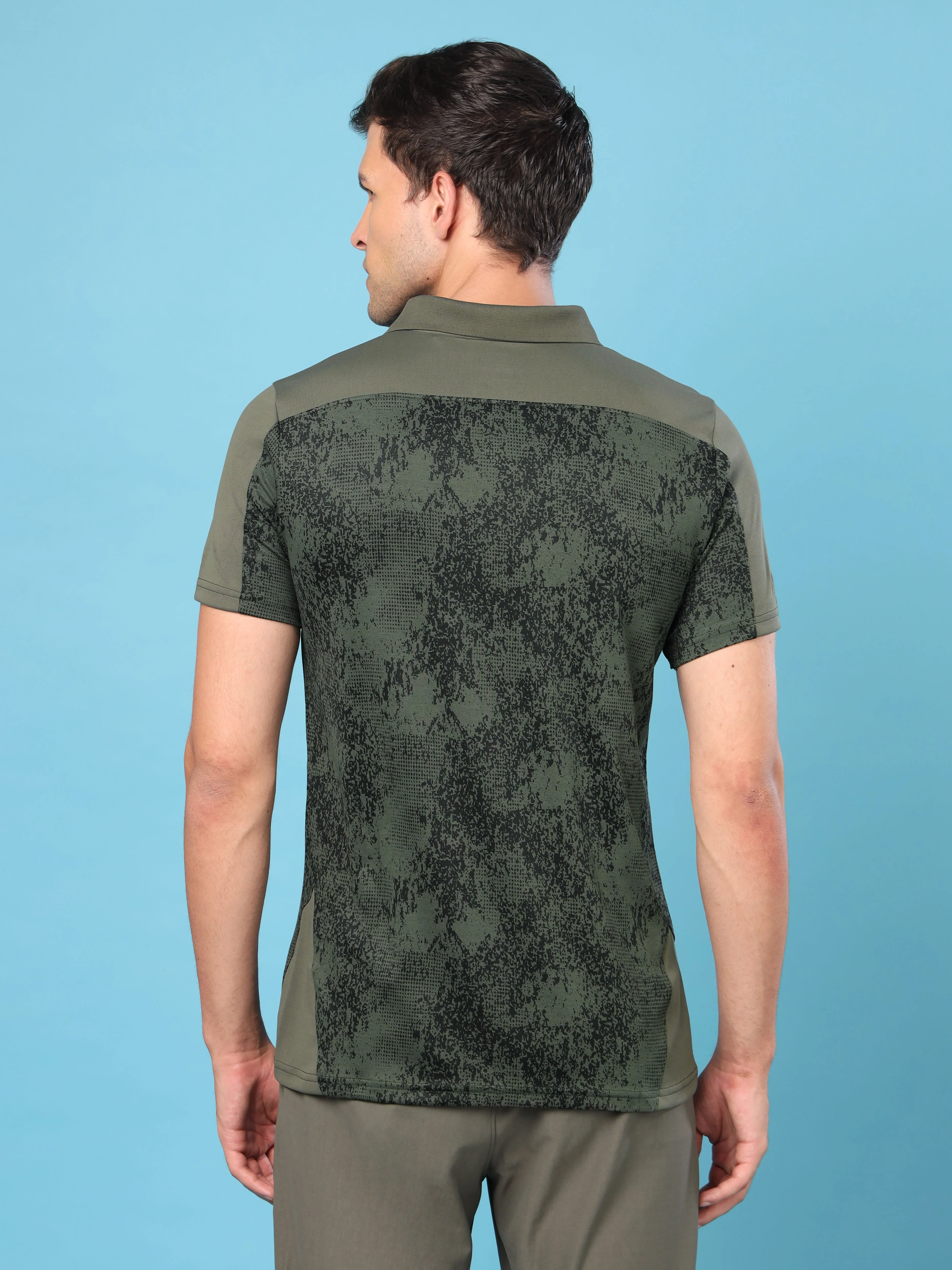 Men Slim Polo Neck T-shirt with DOUBLECOOL - Image 2