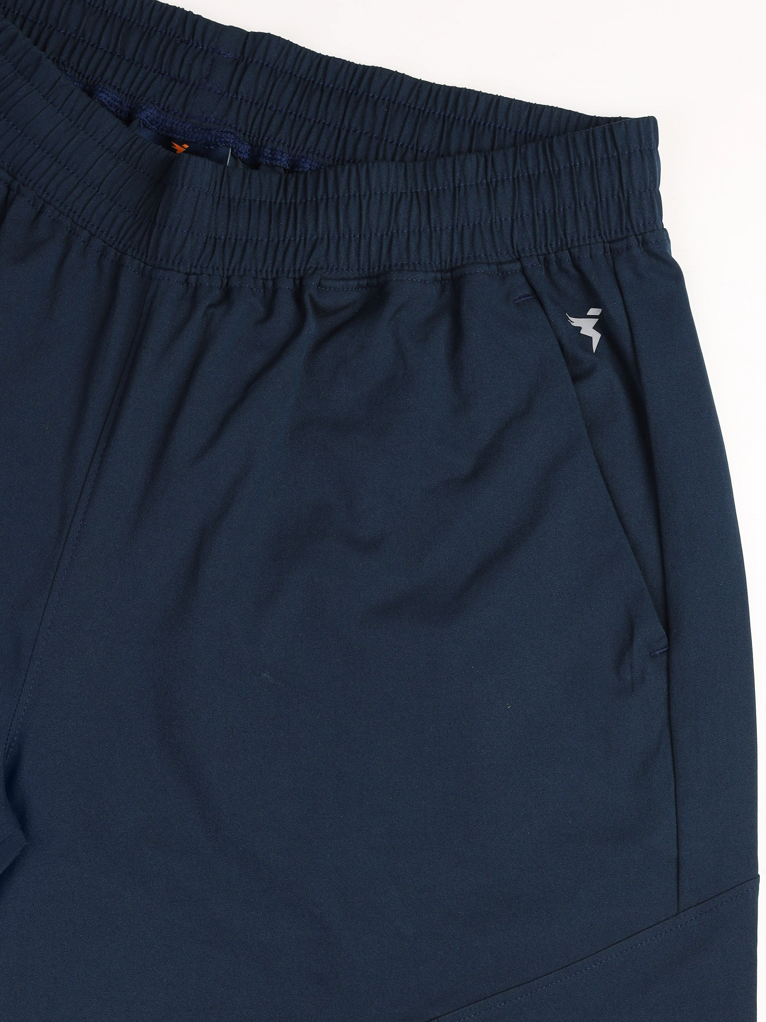 Men Solid Regular Fit Trackpants with TS FLEXI - Image 9