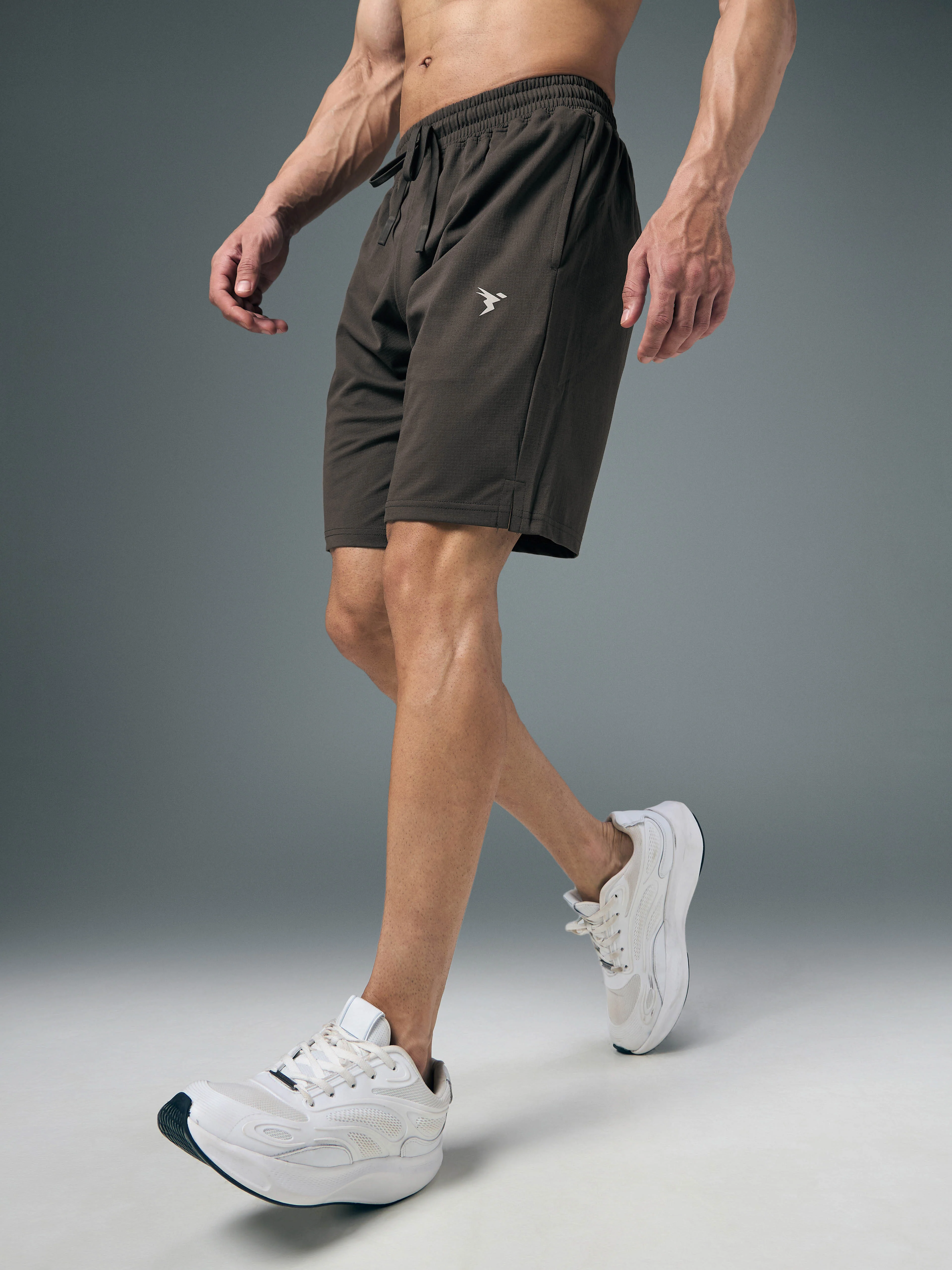 Men Solid Relax Fit Shorts with ELASTO LITE - Image 8