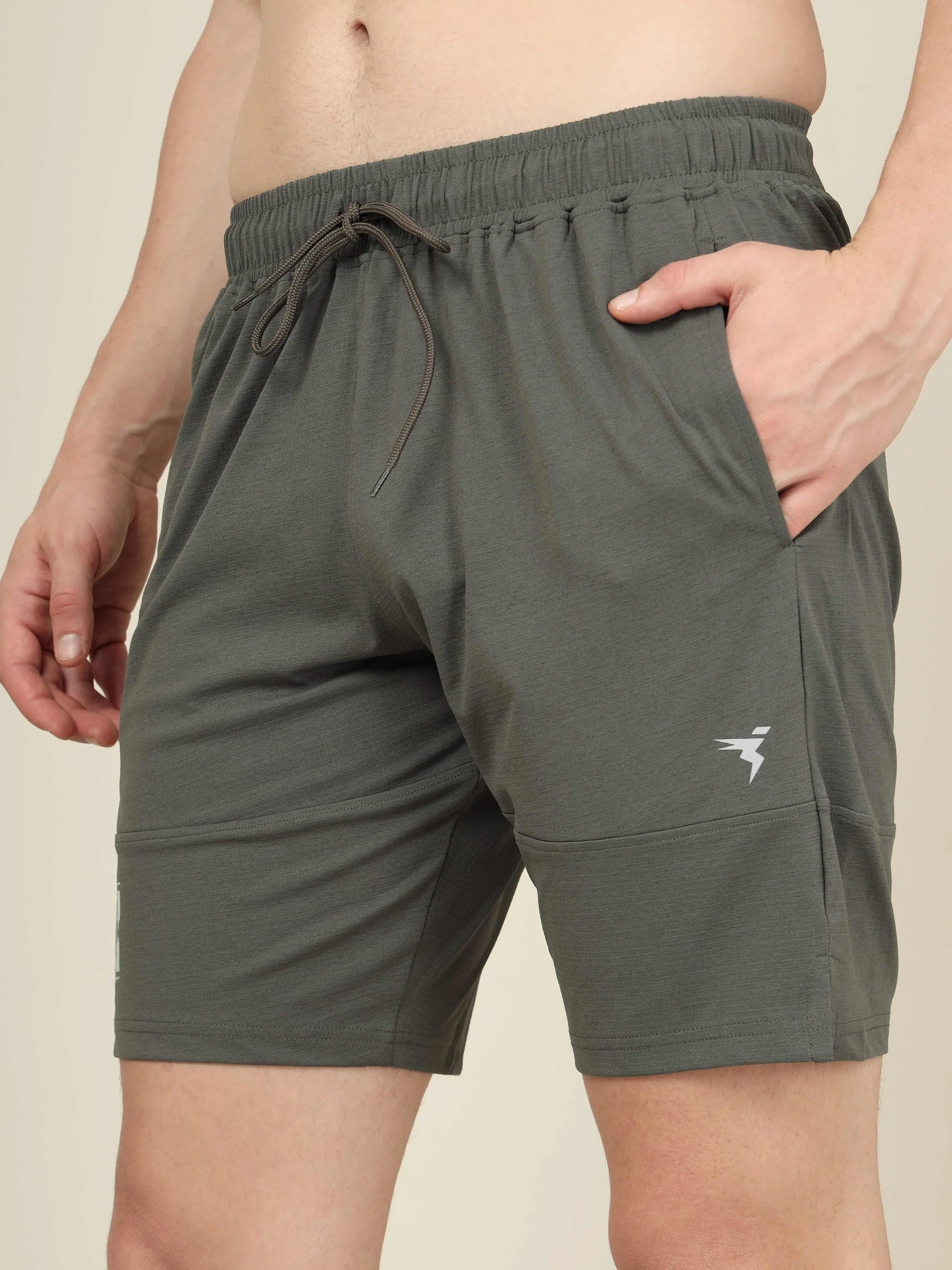 Men Solid Relax Fit Shorts with ELASTO LITE - Image 7