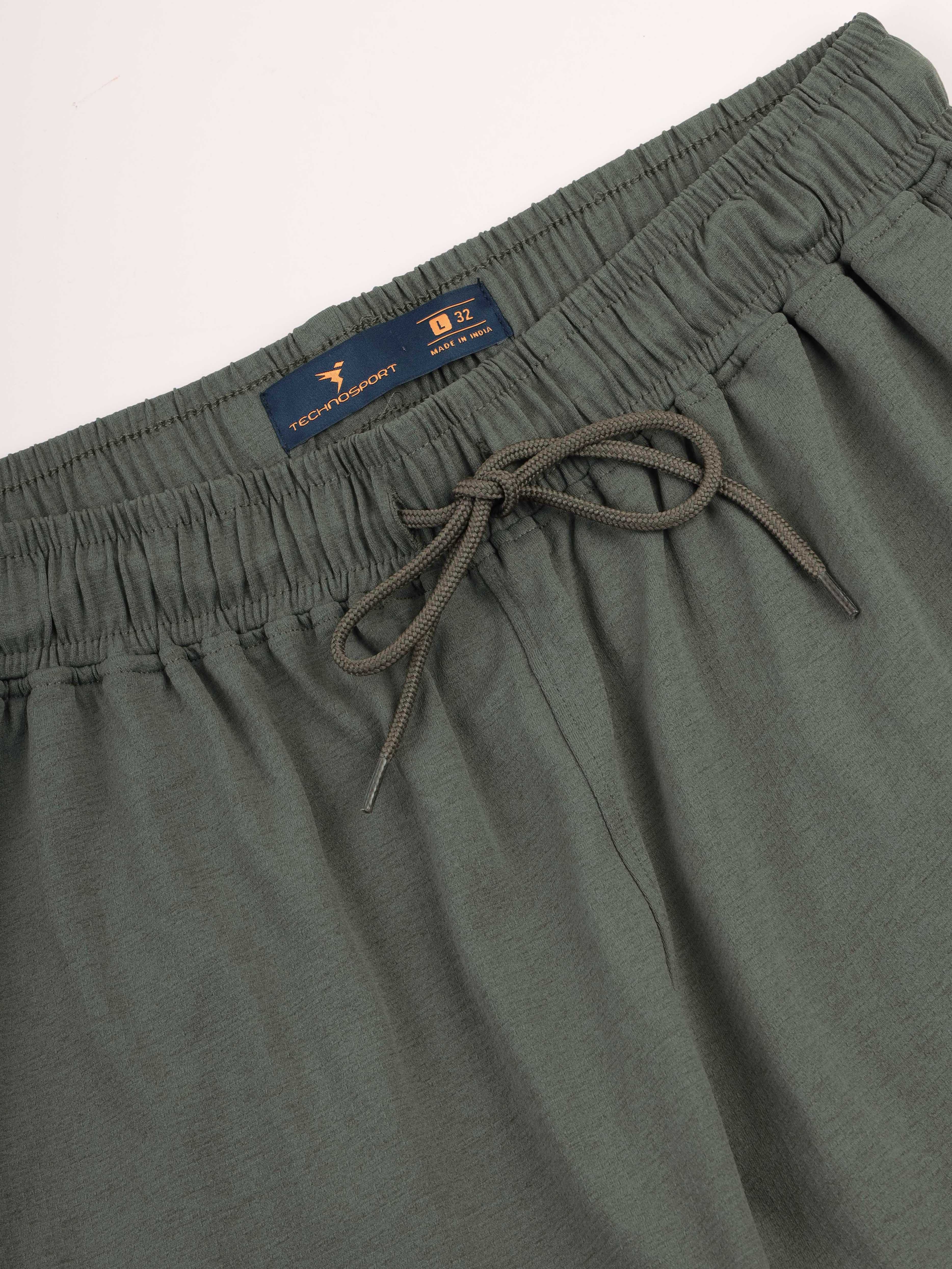 Men Solid Relax Fit Shorts with ELASTO LITE - Image 9