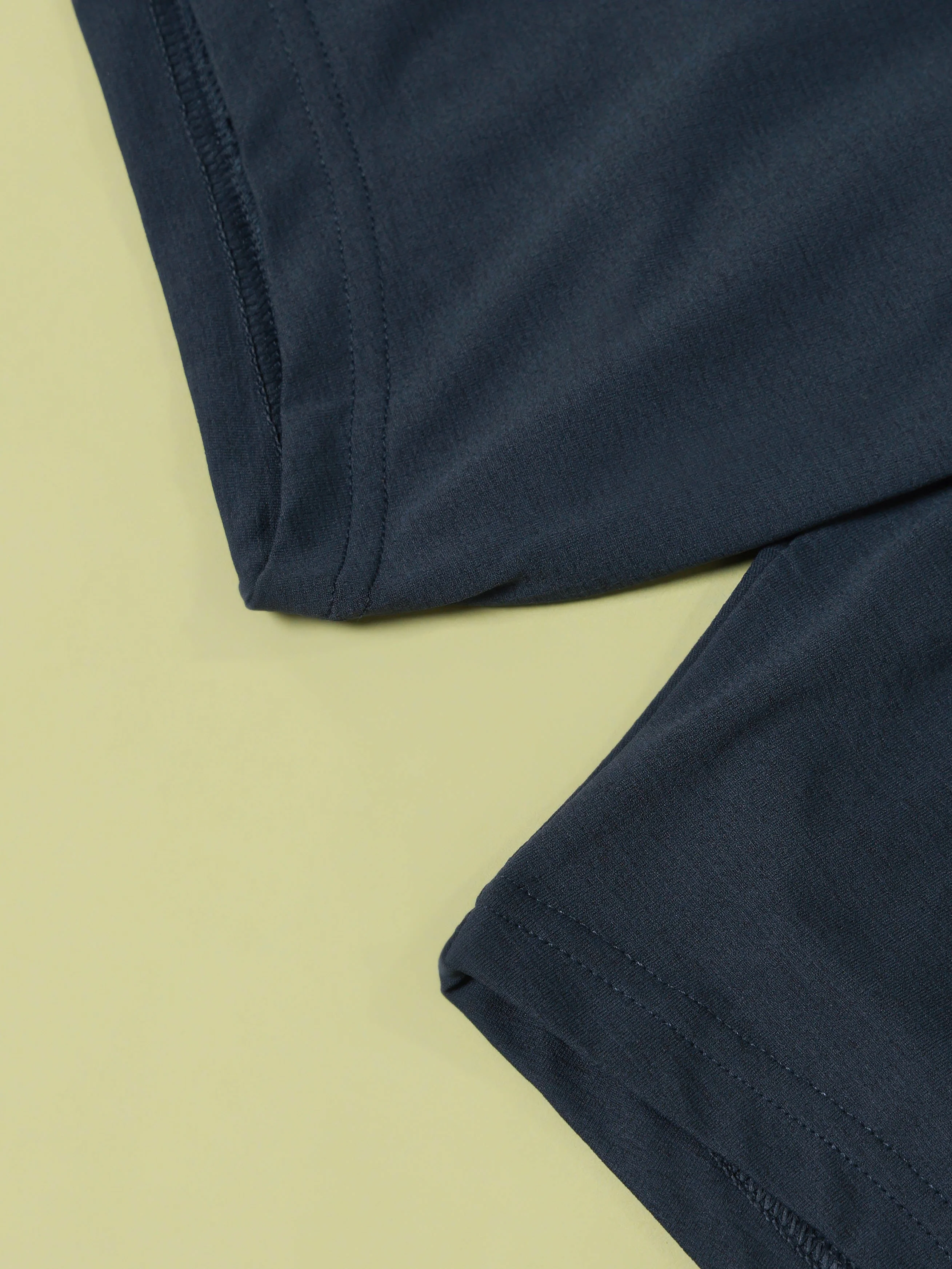 Men Solid Relax Fit Shorts with ELASTO LITE - Image 2