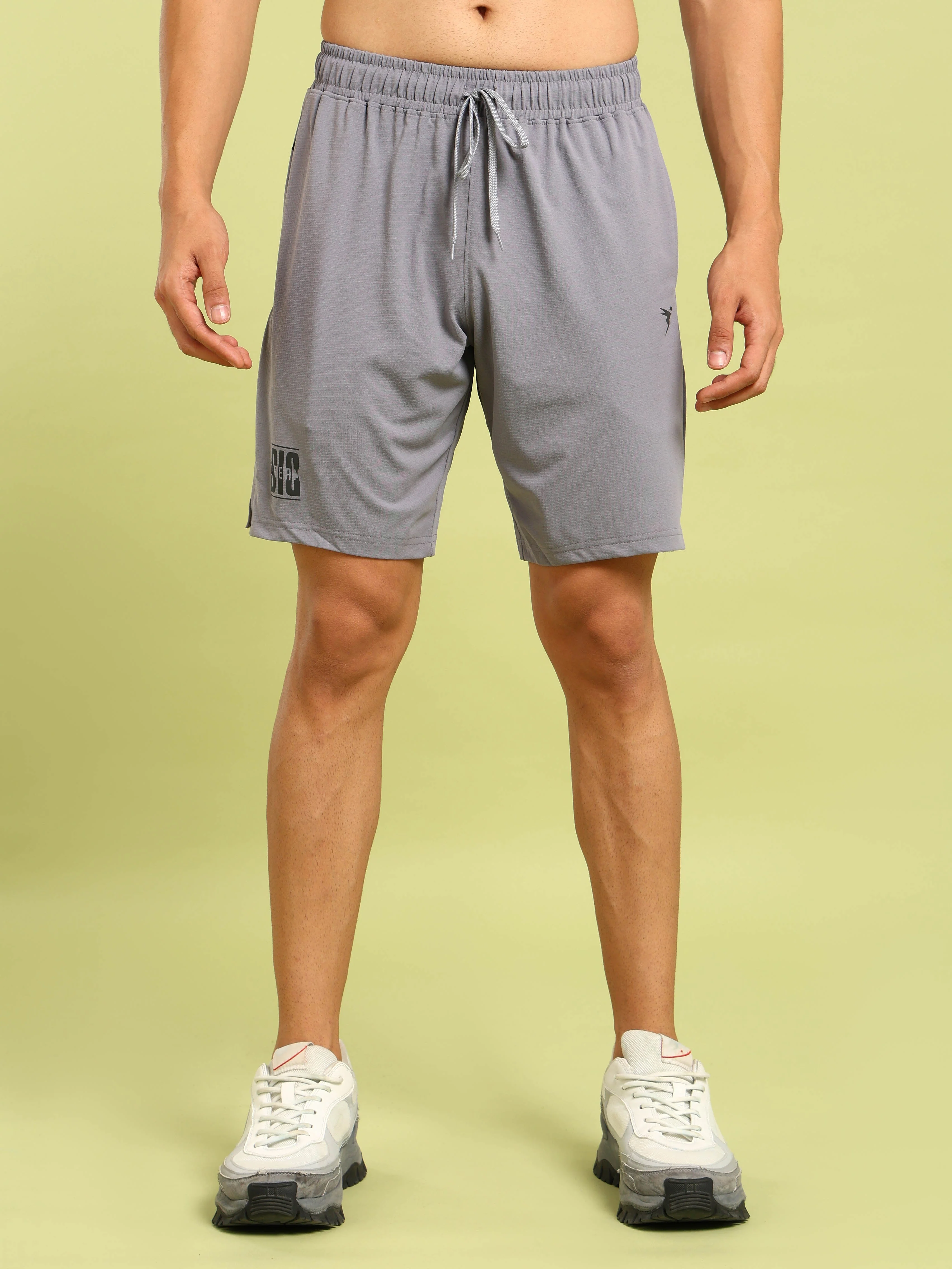 Men Solid Relax Fit Shorts with ELASTO LITE - Image 3