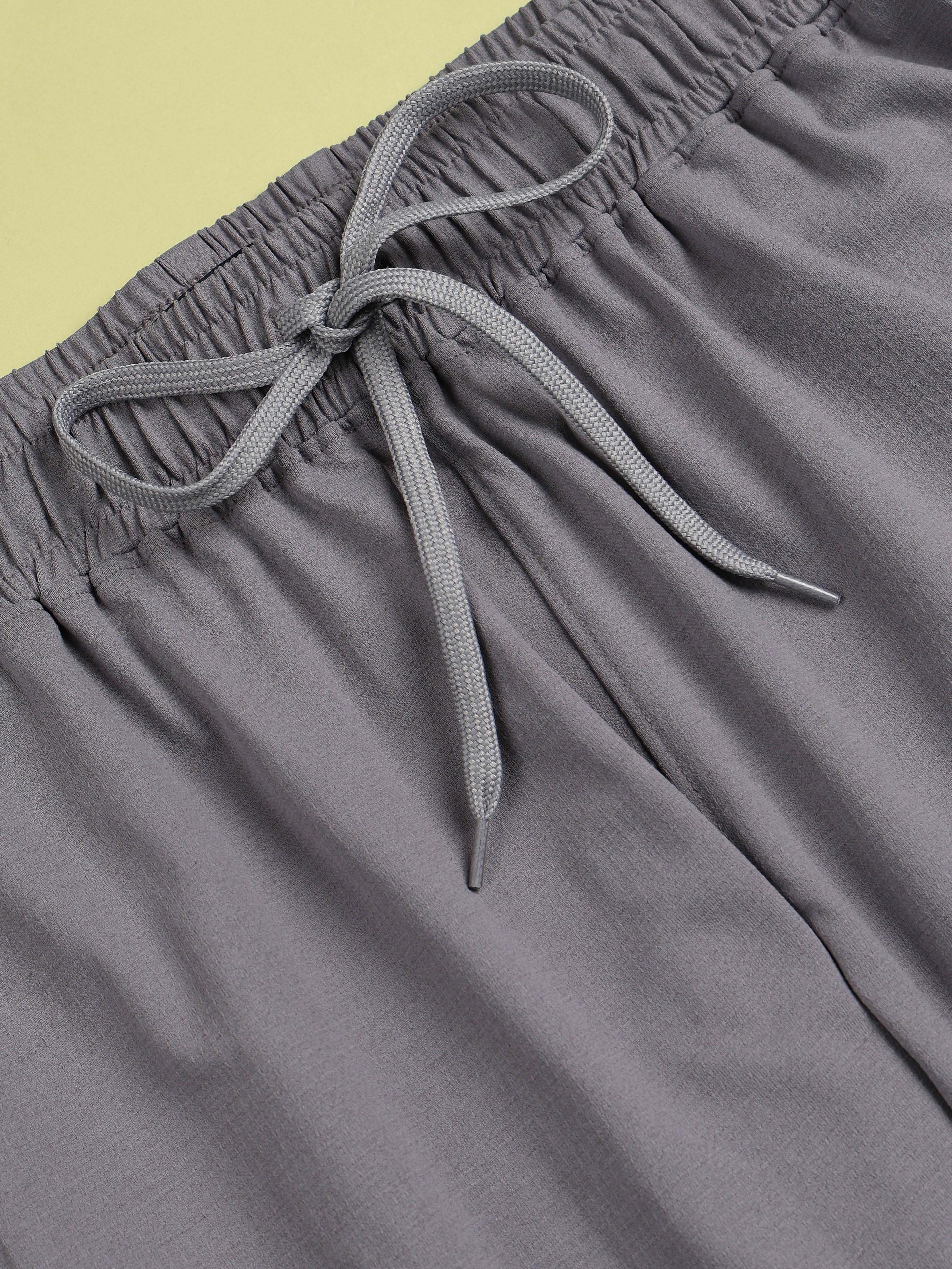 Men Solid Relax Fit Shorts with ELASTO LITE - Image 7