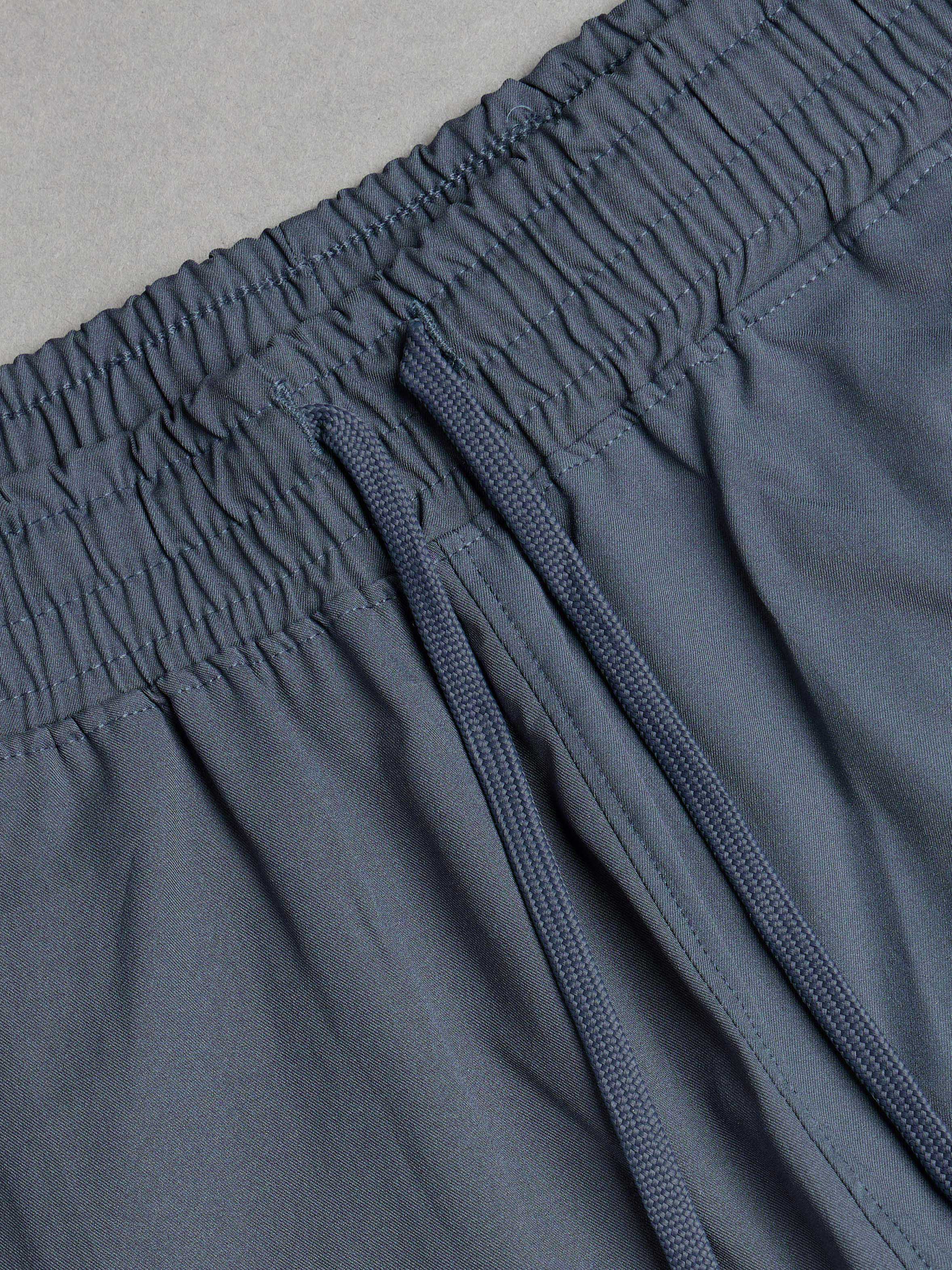 Men Solid Relax Fit Sports Cargo Trackpants with TS FLEXI - Image 7