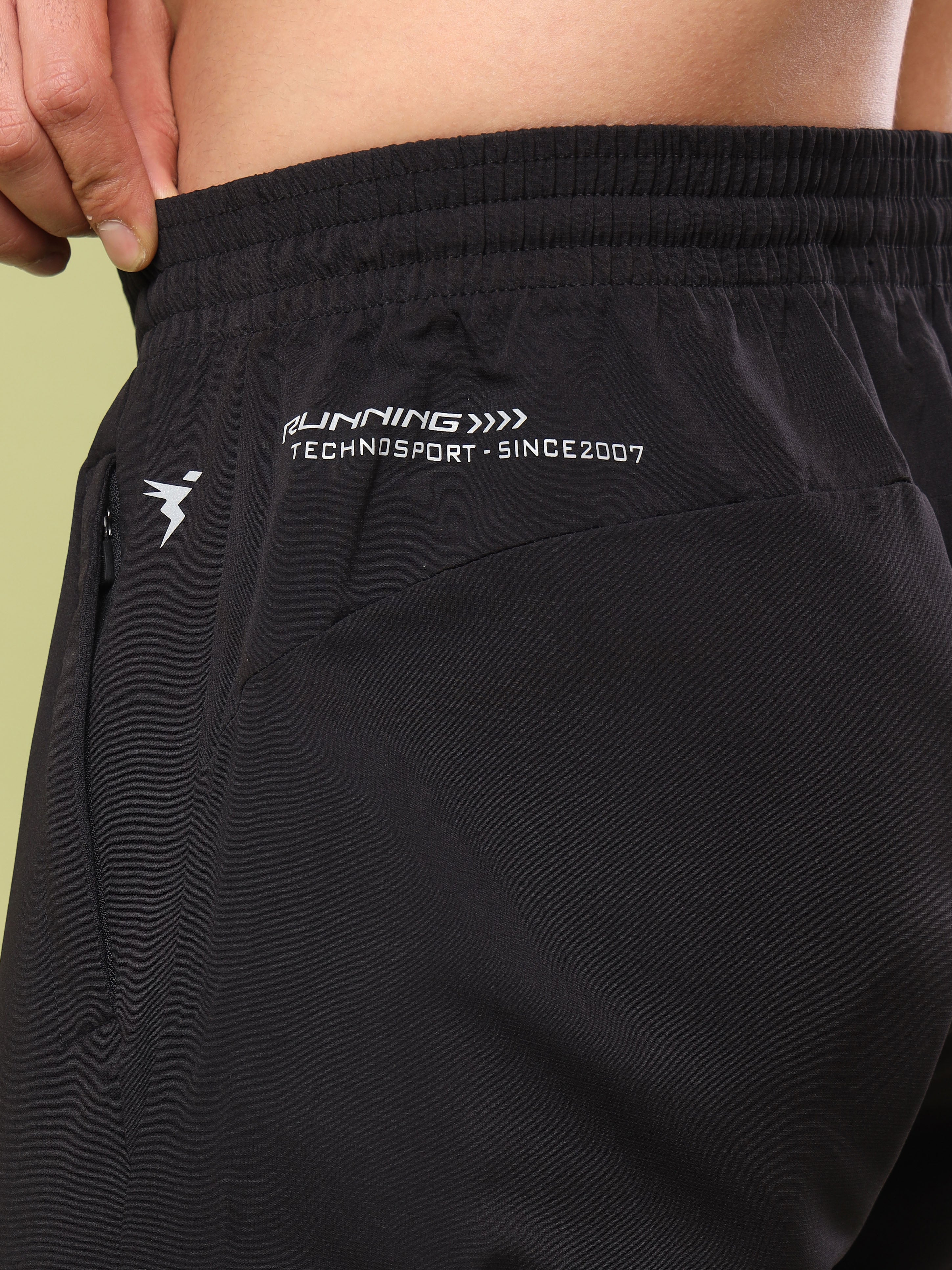 Men Solid Relax Fit Sports Trackpants with TECHNO LITE - Image 7