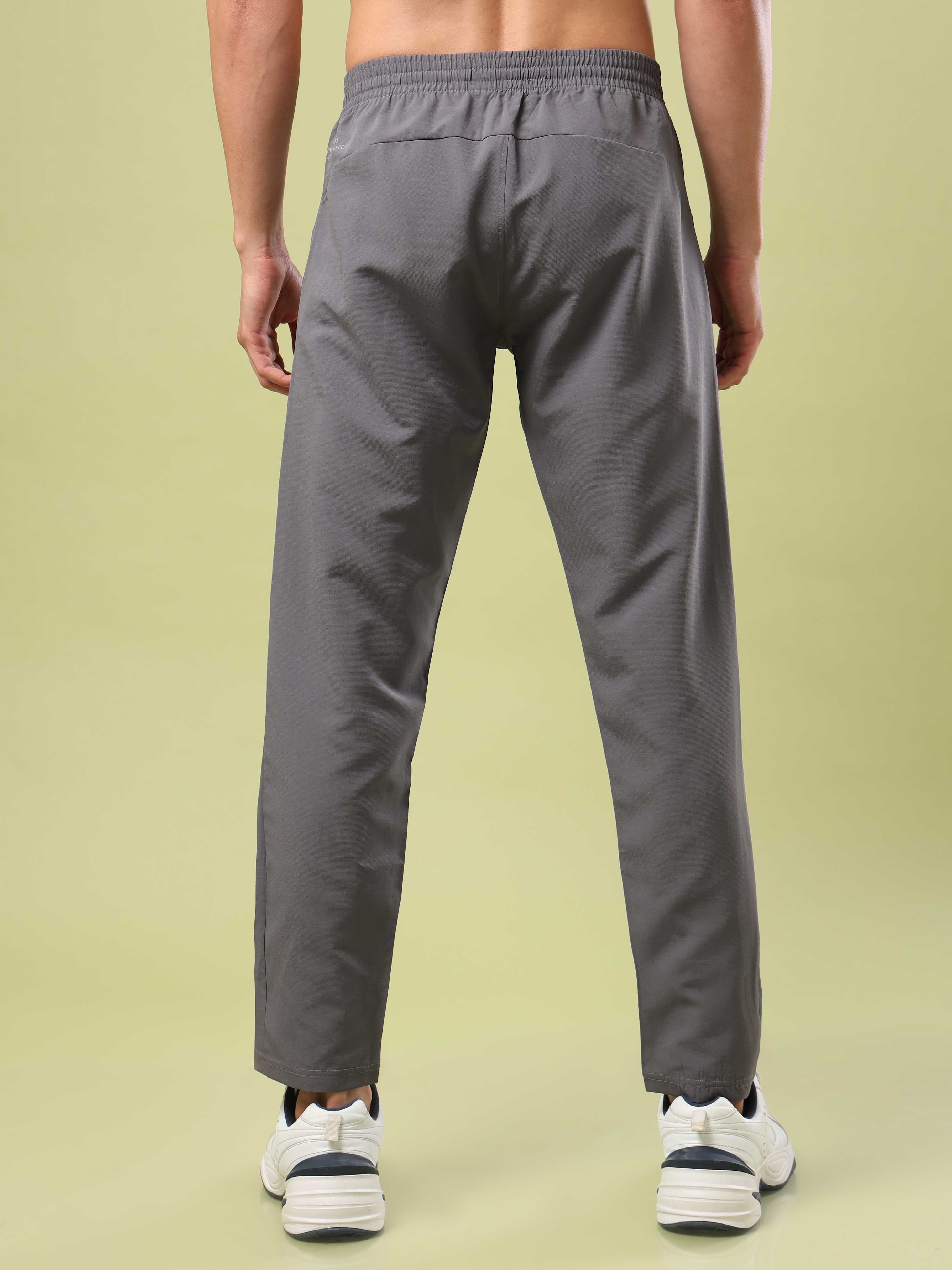 Men Solid Relax Fit Sports Trackpants with TECHNO LITE - Image 3