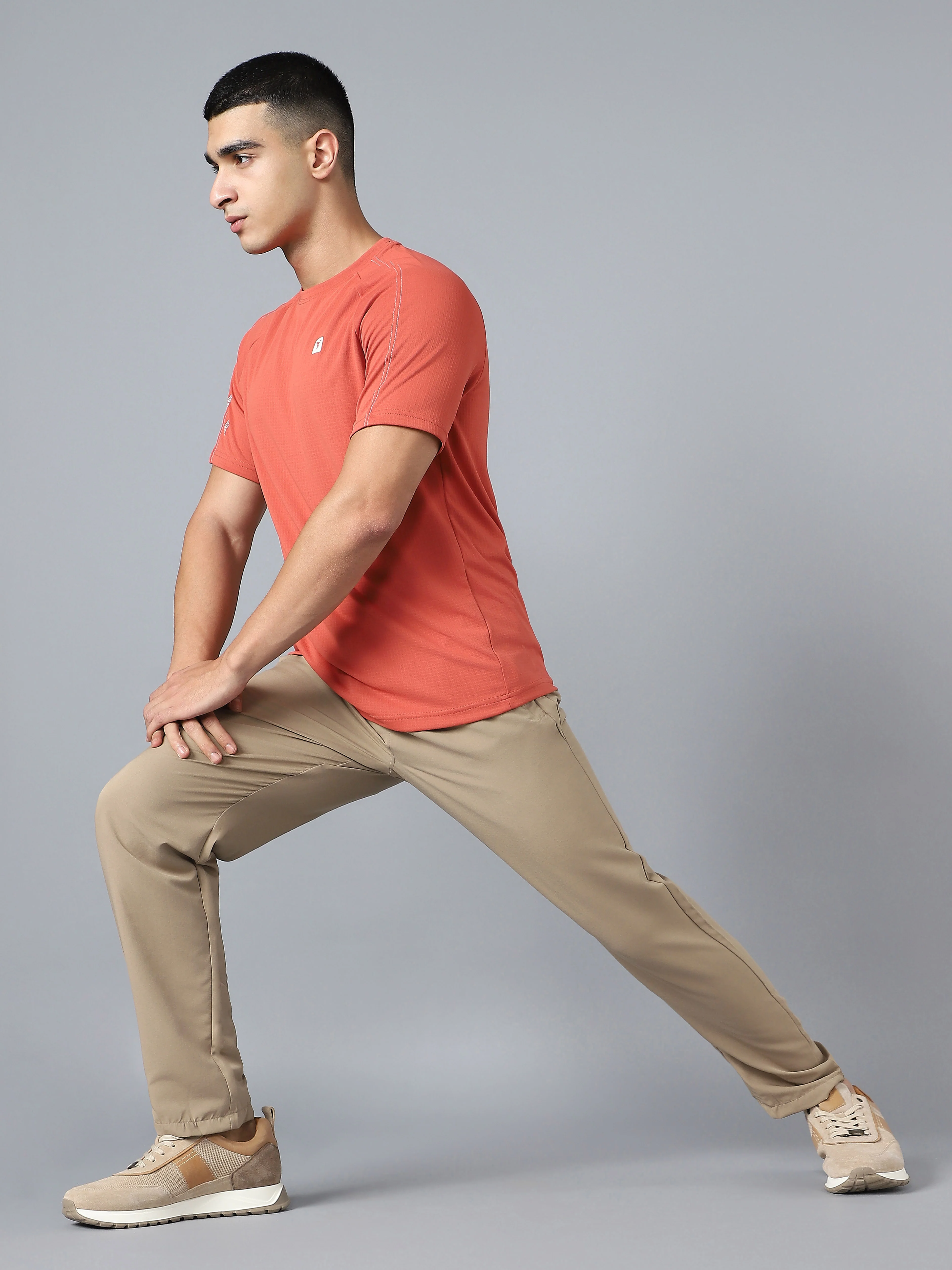 Men Solid Relax Fit Sports Trackpants with TECHNO LITE - Image 6