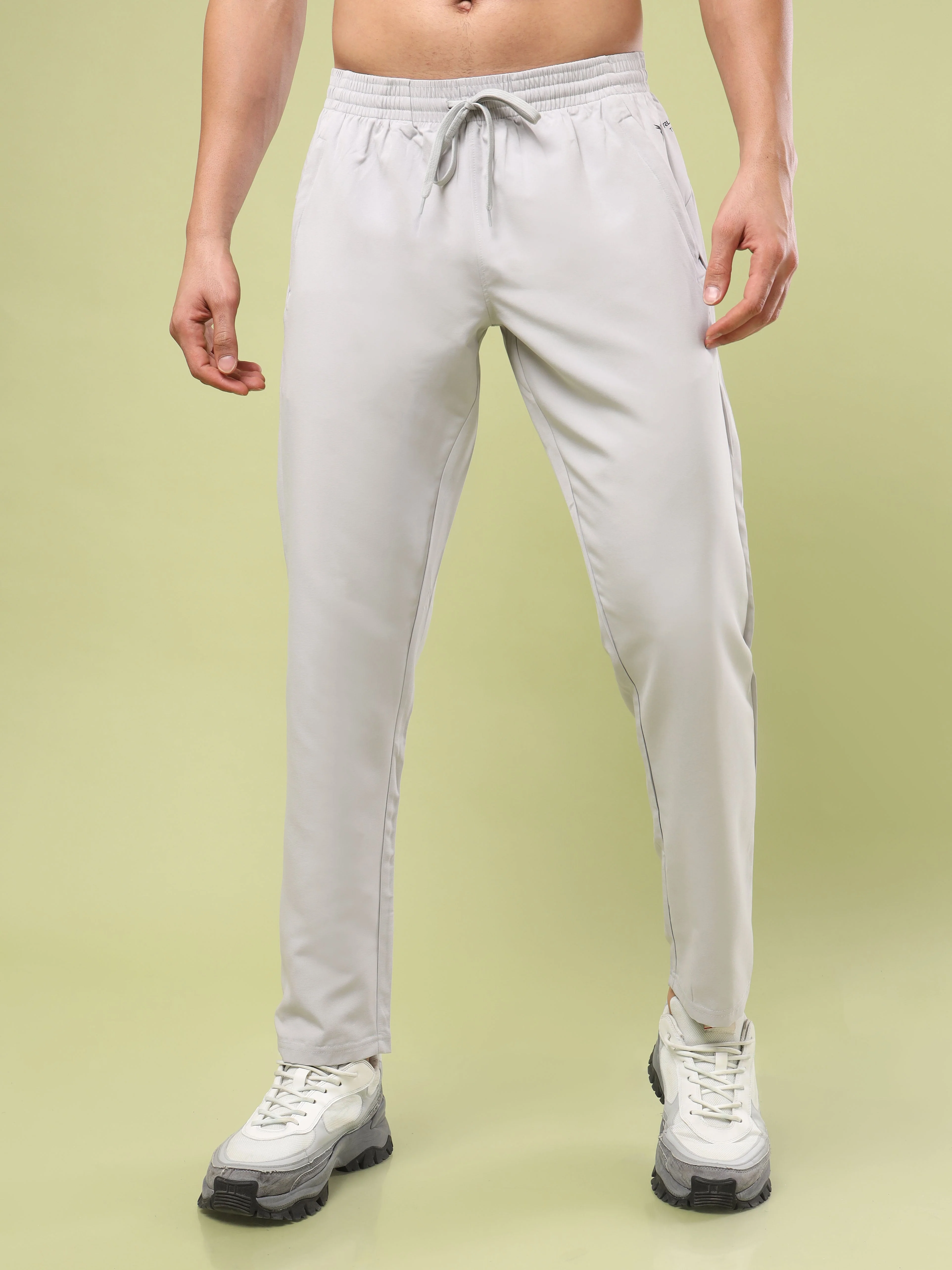 Men Solid Relax Fit Sports Trackpants with TECHNO LITE - Image 2