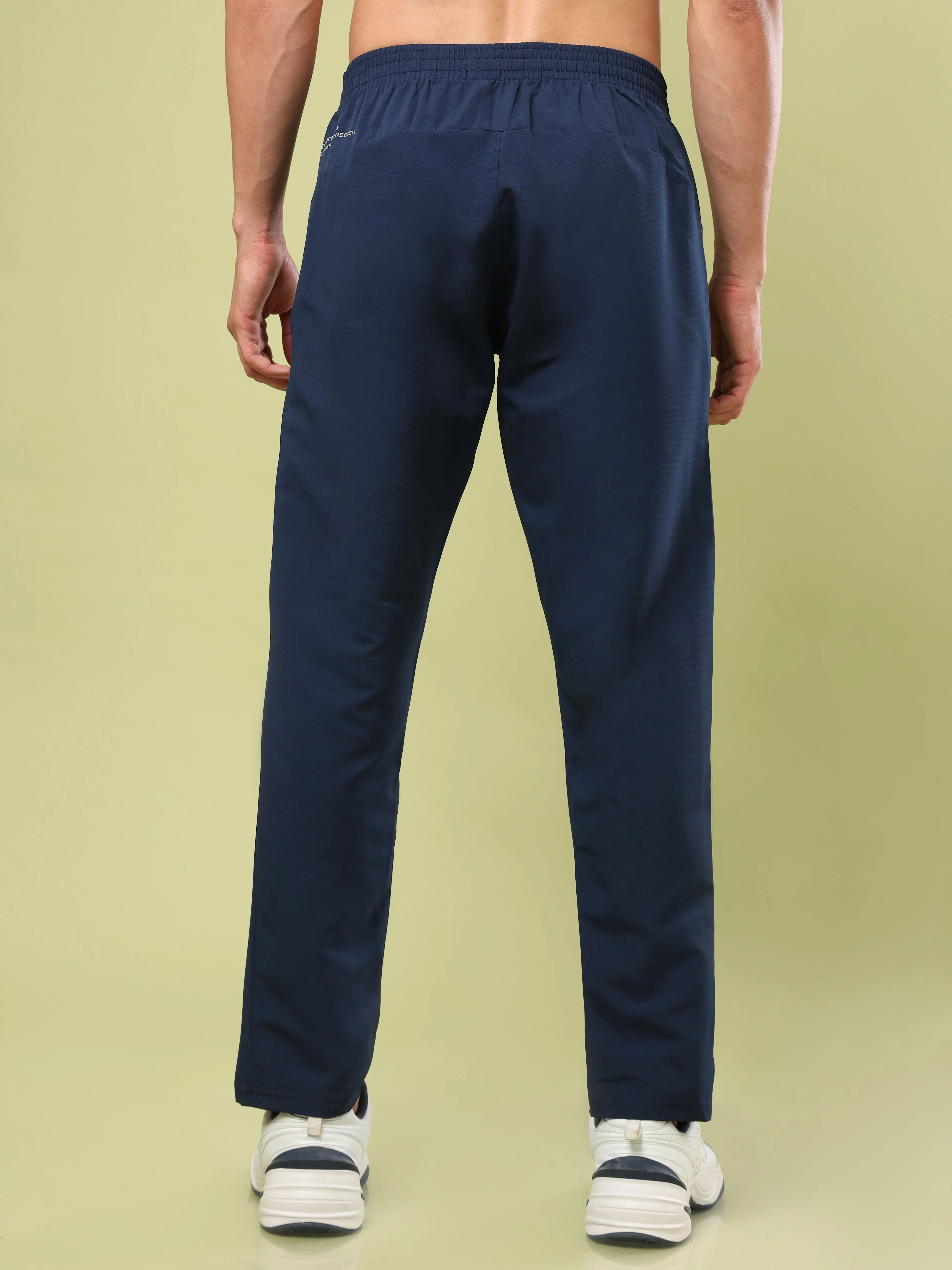 Men Solid Relax Fit Sports Trackpants with TECHNO LITE - Image 3